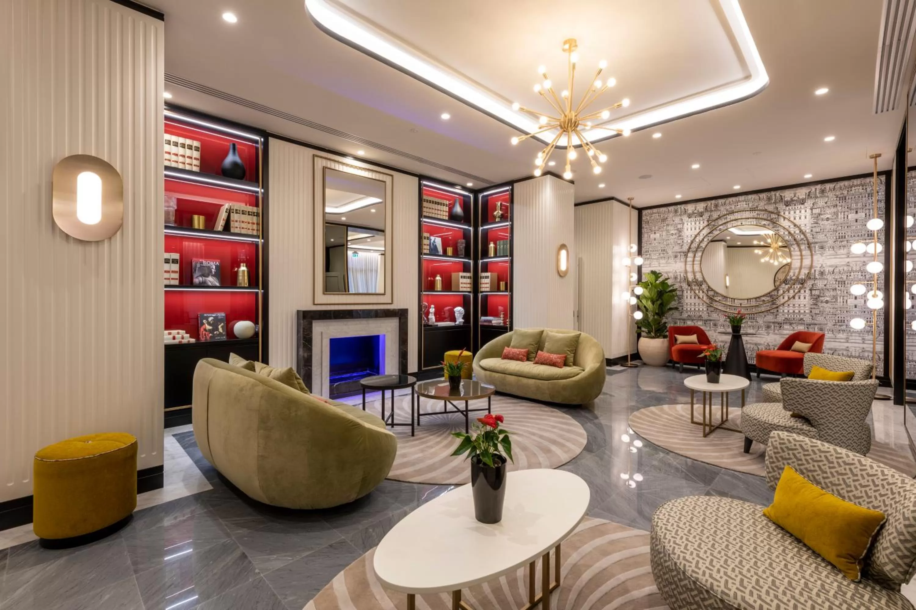 Lobby or reception in H10 Palazzo Galla