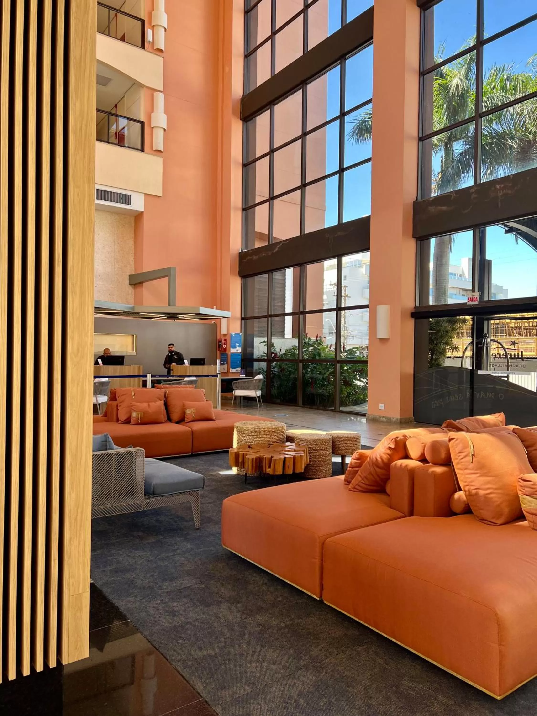 Lobby or reception in Jurerê Beach Village - Studio Vista Mar