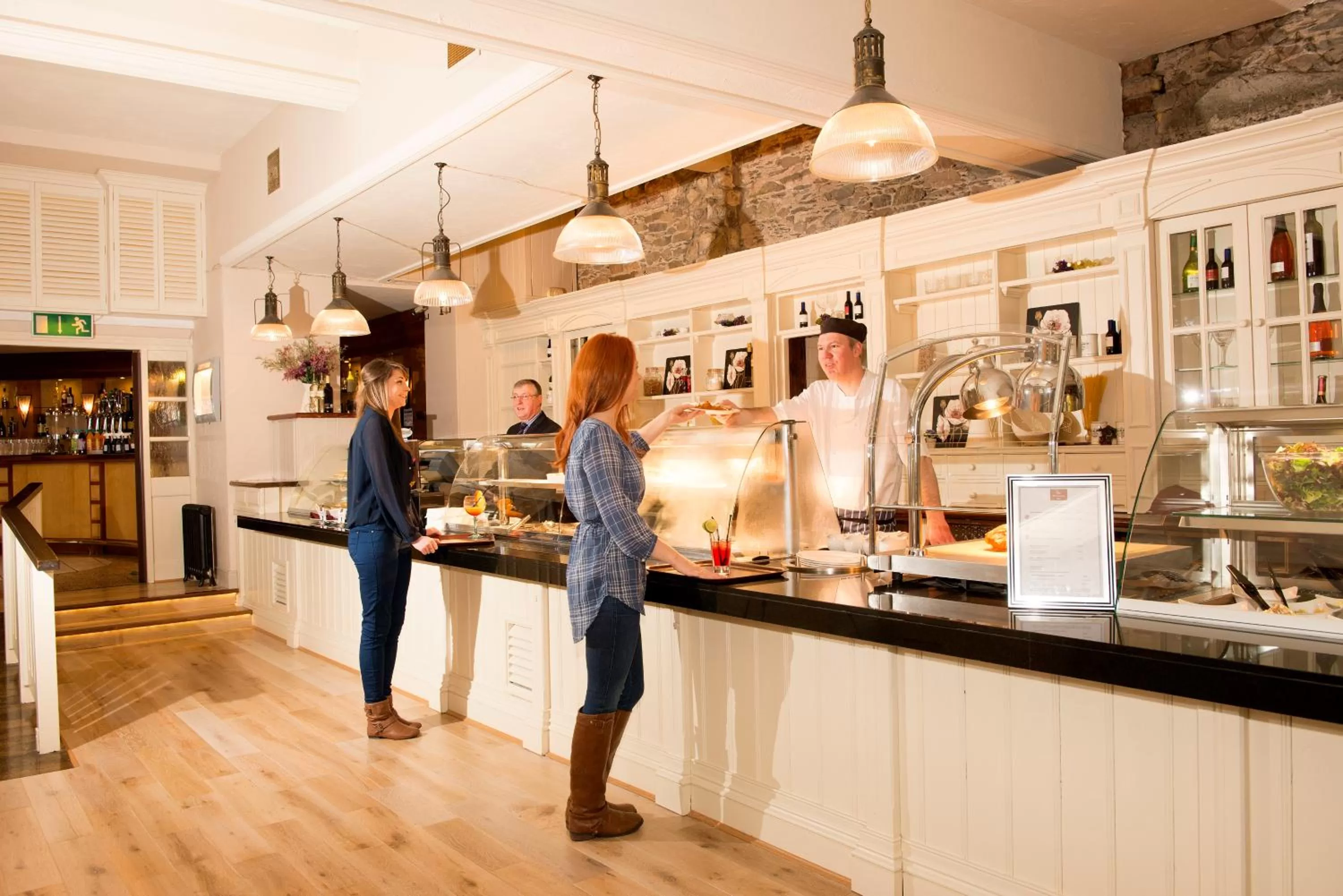 People in Riverside Park Hotel