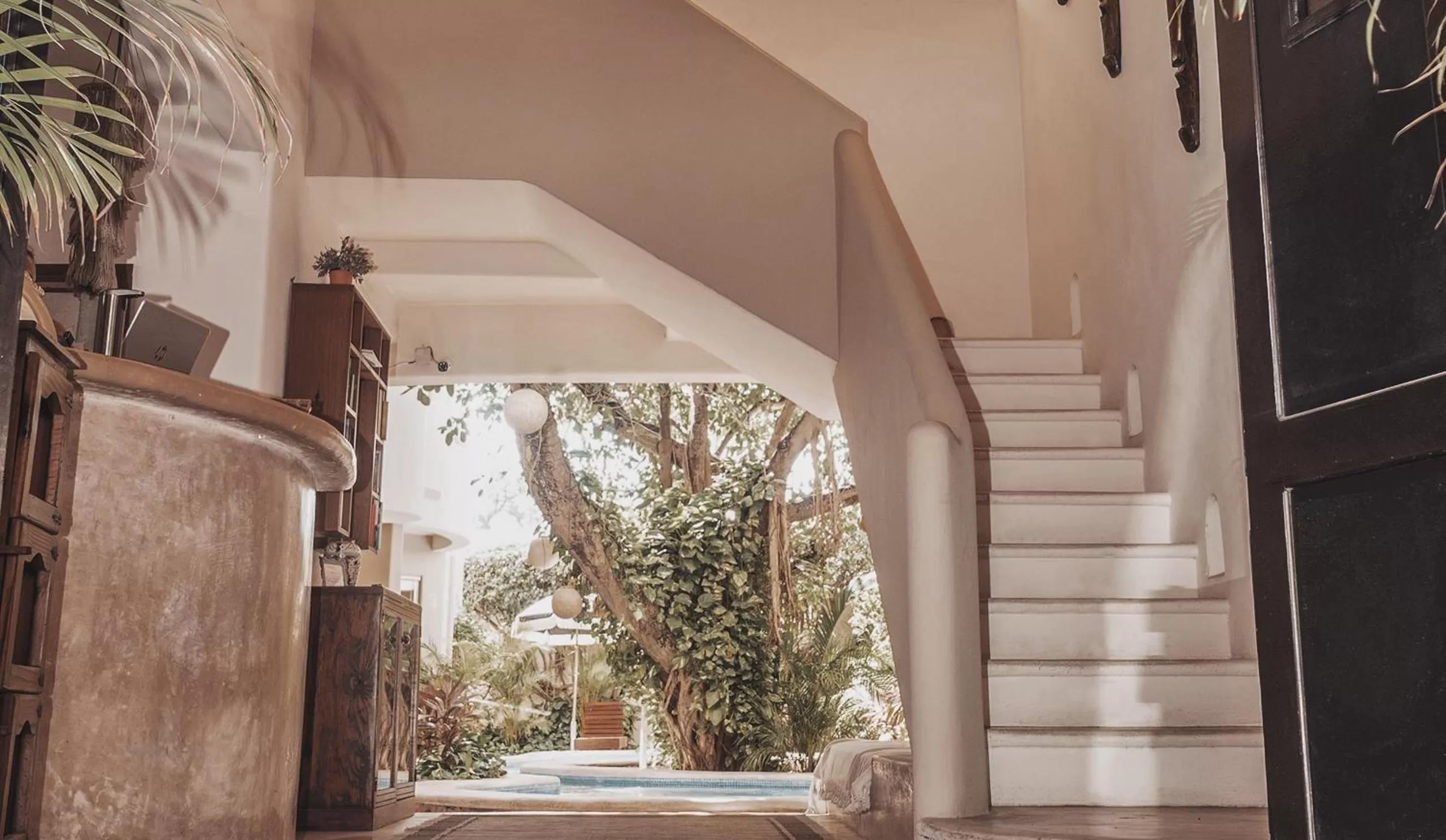 Lobby or reception in Boutique Hotel Posada 06 Tulum