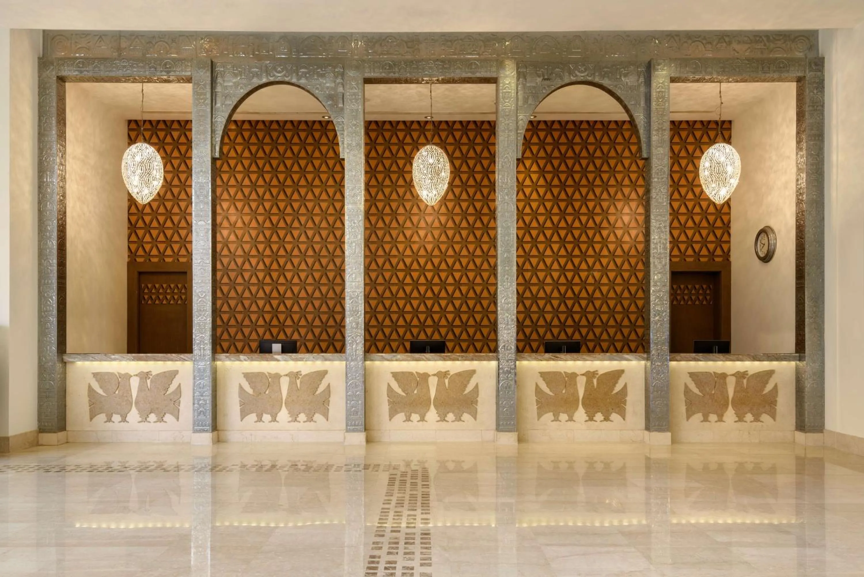 Lobby or reception in Hilton Marsa Alam Nubian Resort