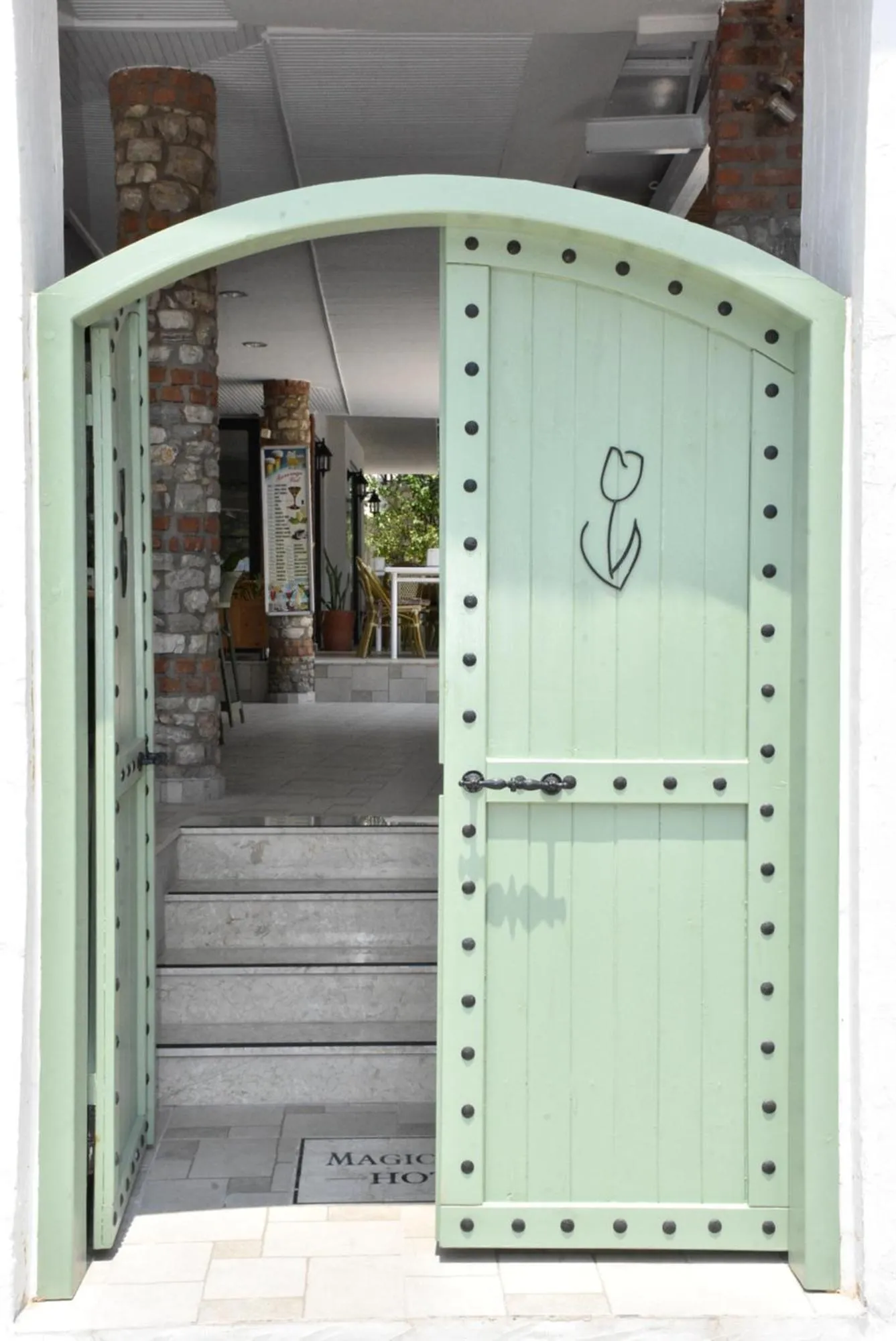 Facade/entrance in Magic Tulip Hotel