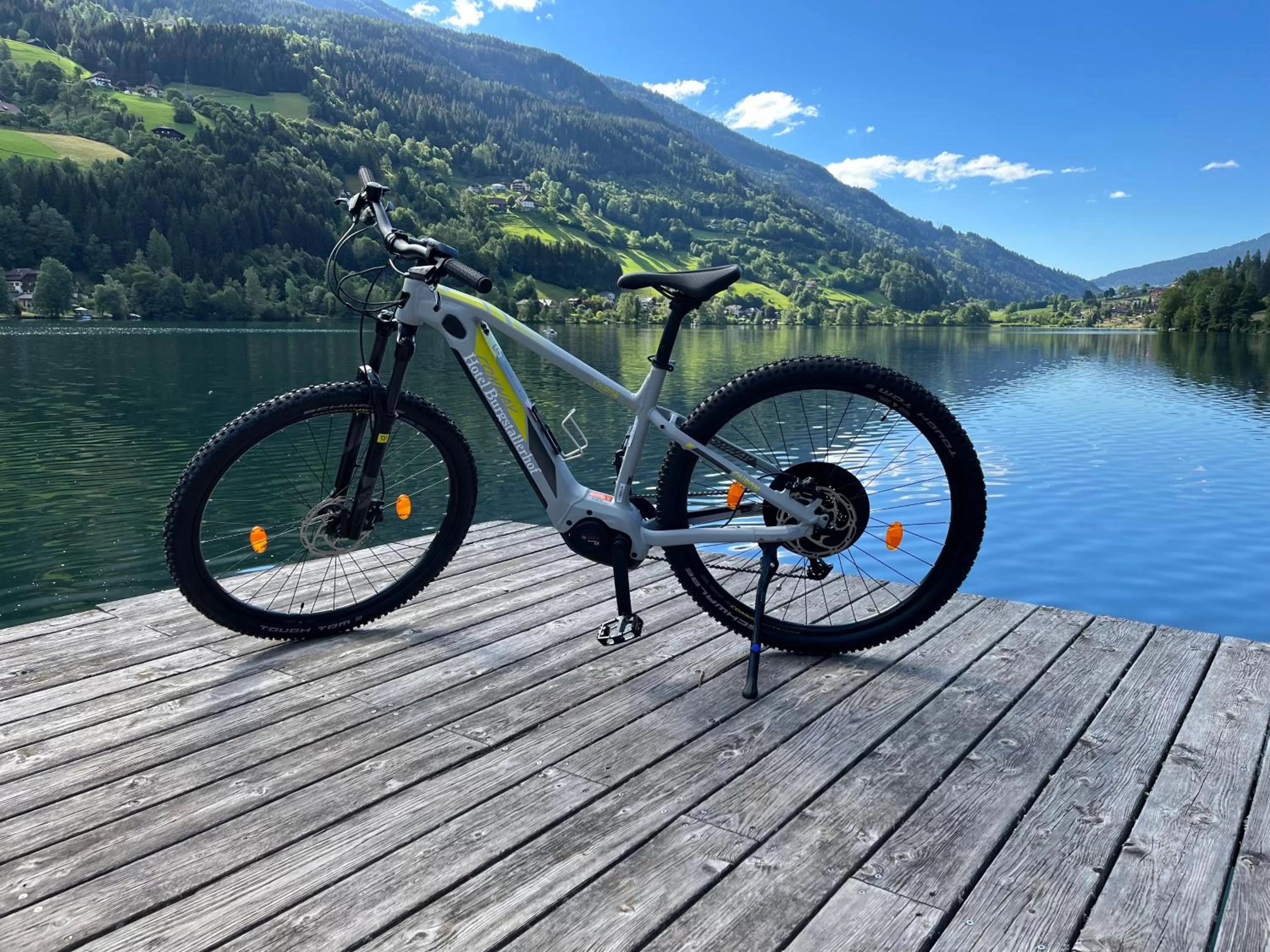 Cycling in Strandhotel Burgstaller