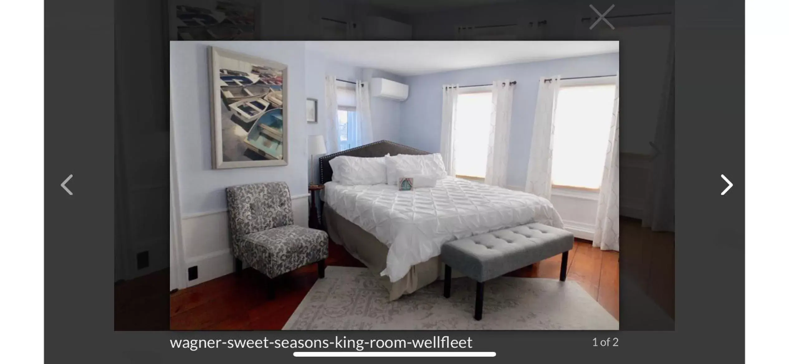 Bedroom, Bed in Copper Swan Bedroom, Bed in Copper Swan