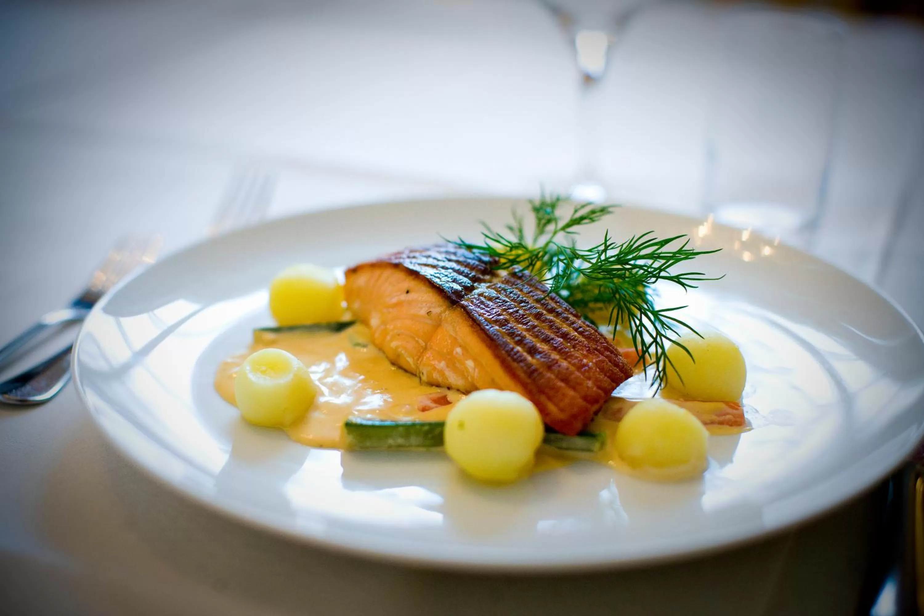 Food close-up in Insjöns Hotell
