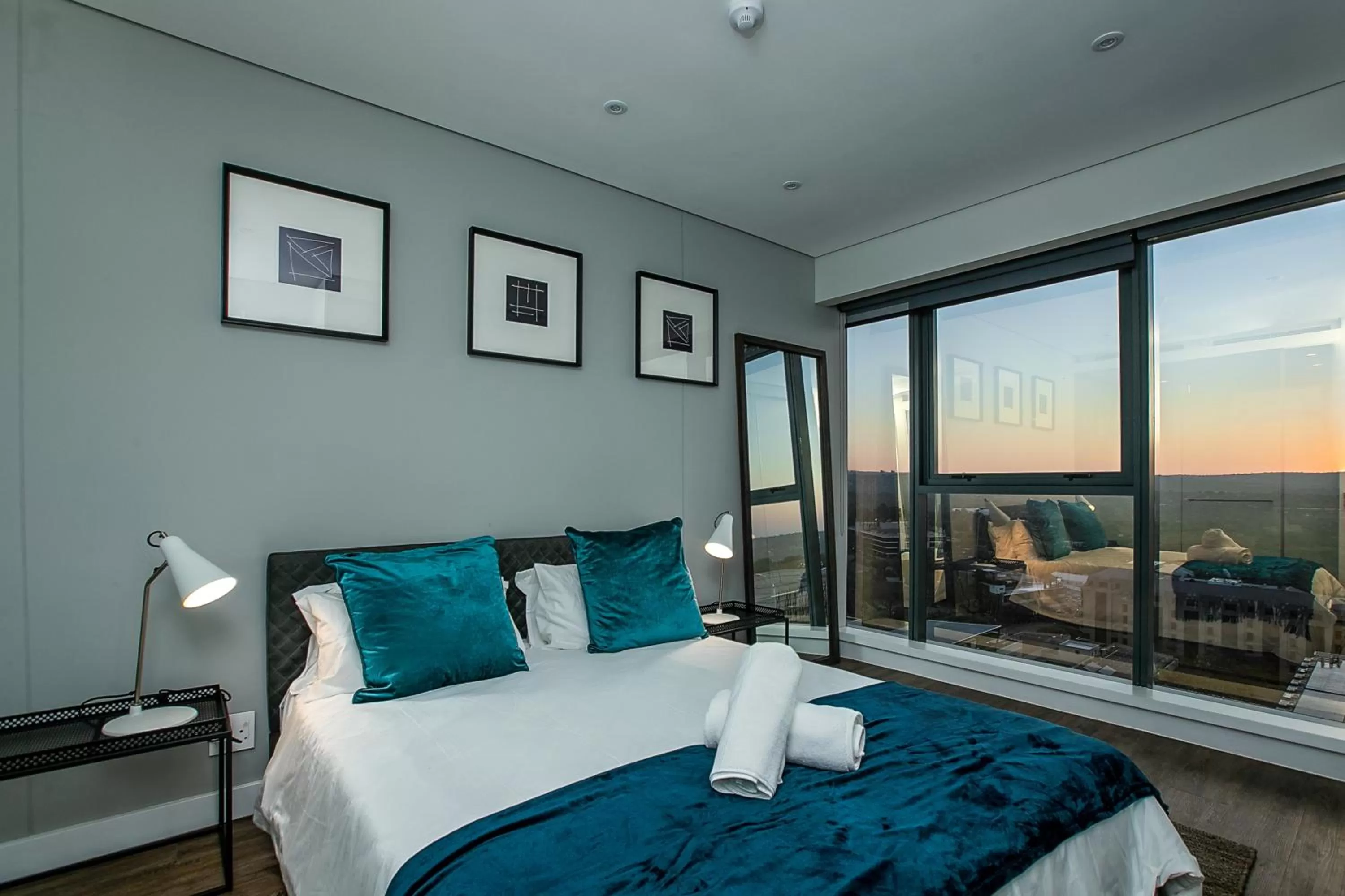 Bedroom, Bed in The Park Central Residence - WITH GENERATOR