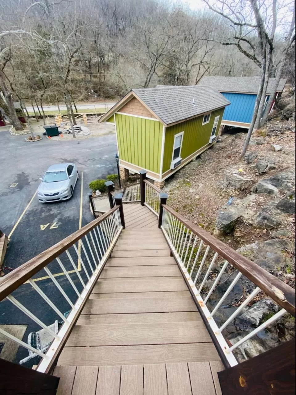 Garden view in All Seasons Treehouse Village