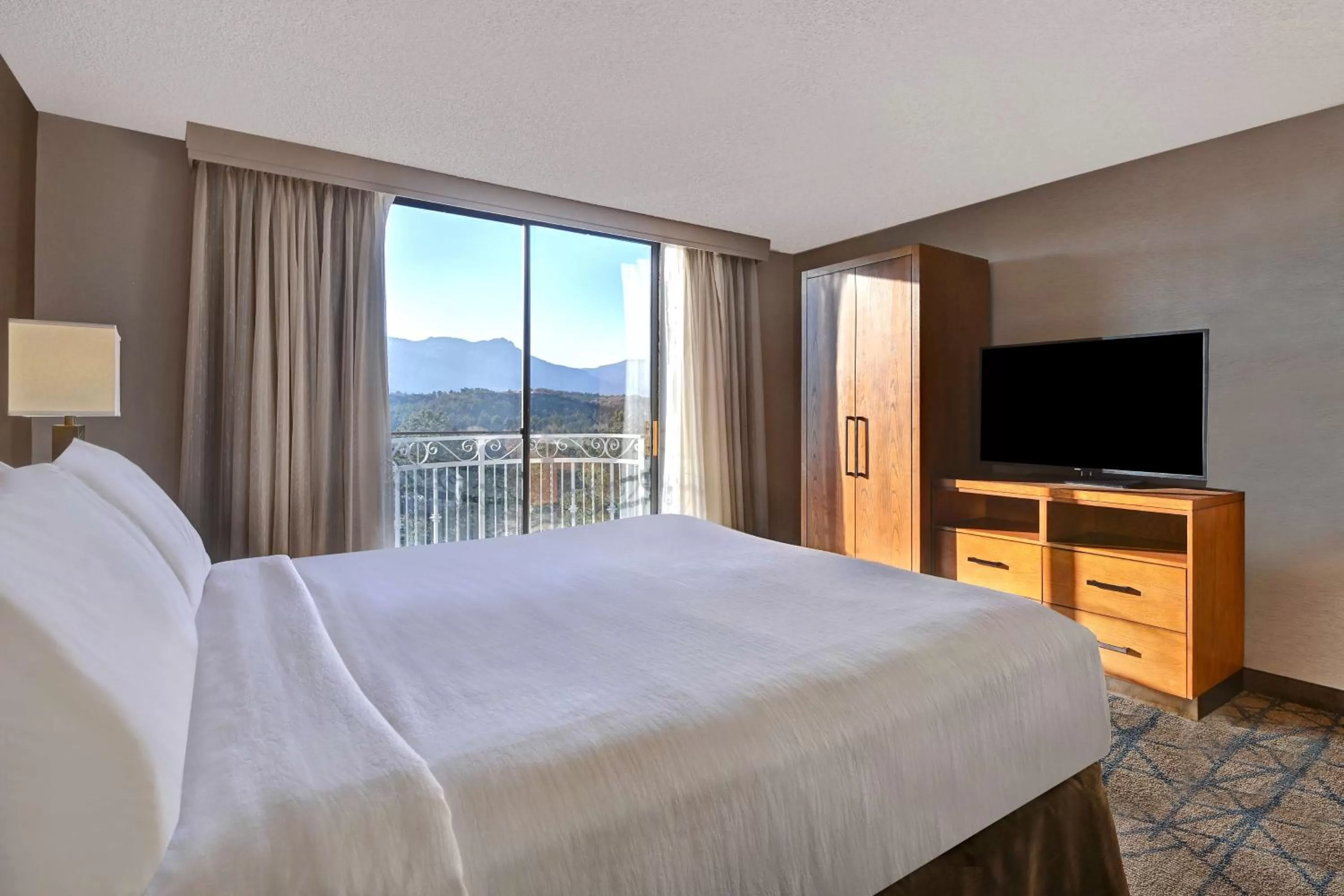 View (from property/room), Bed in Embassy Suites by Hilton Colorado Springs