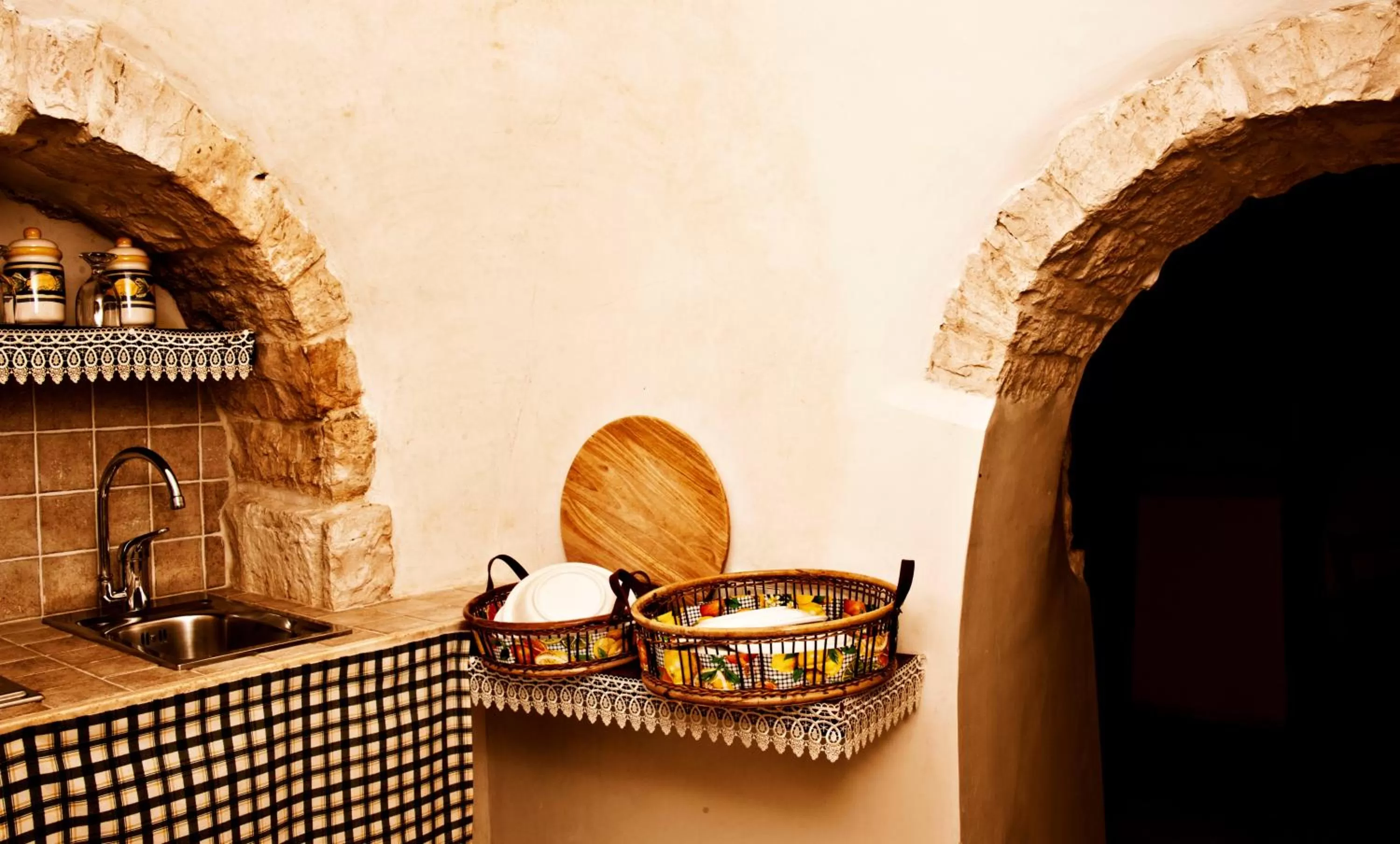 Decorative detail in Giardino Dei Trulli