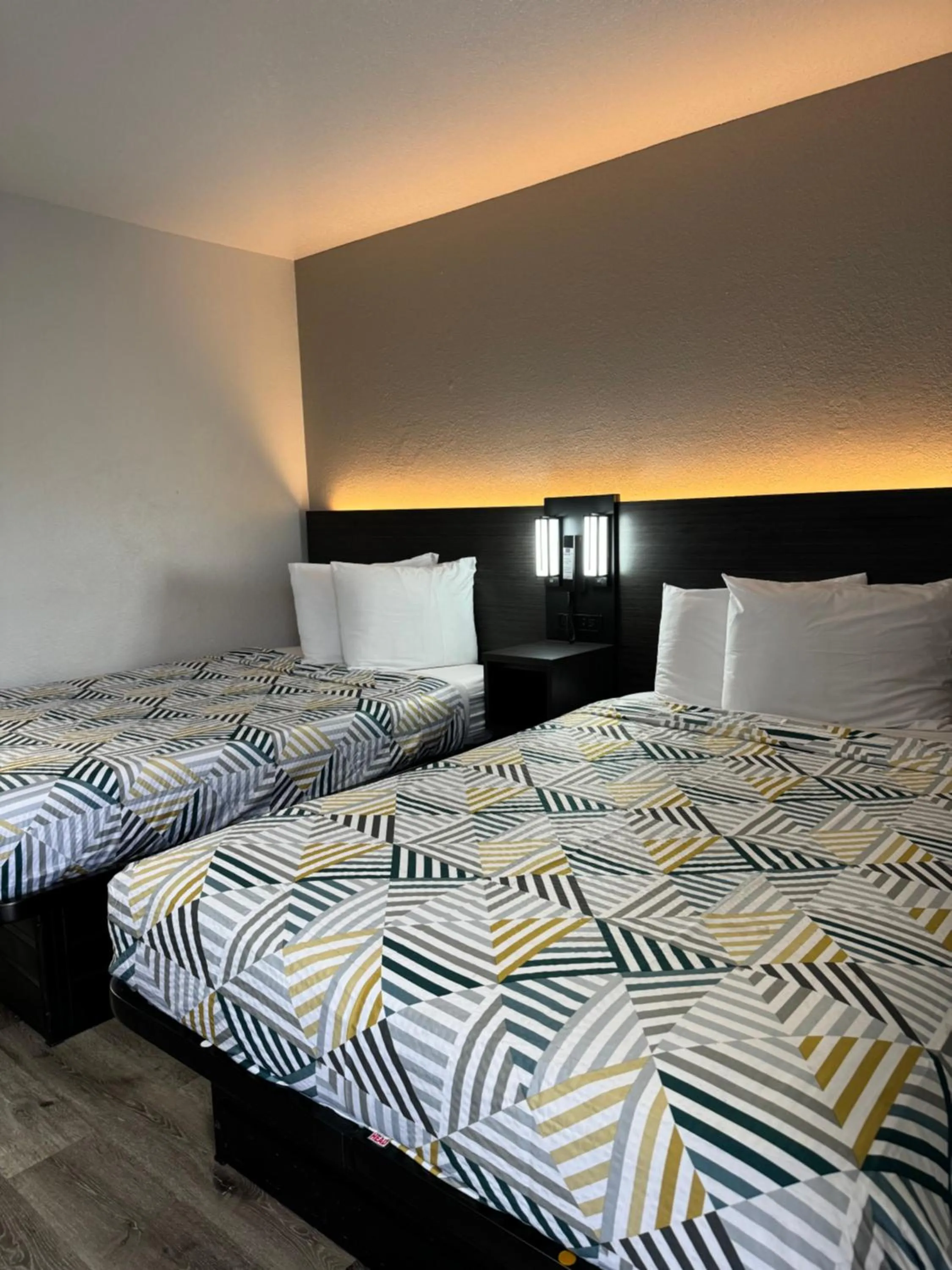 Bed in Motel 6-Bradenton, FL