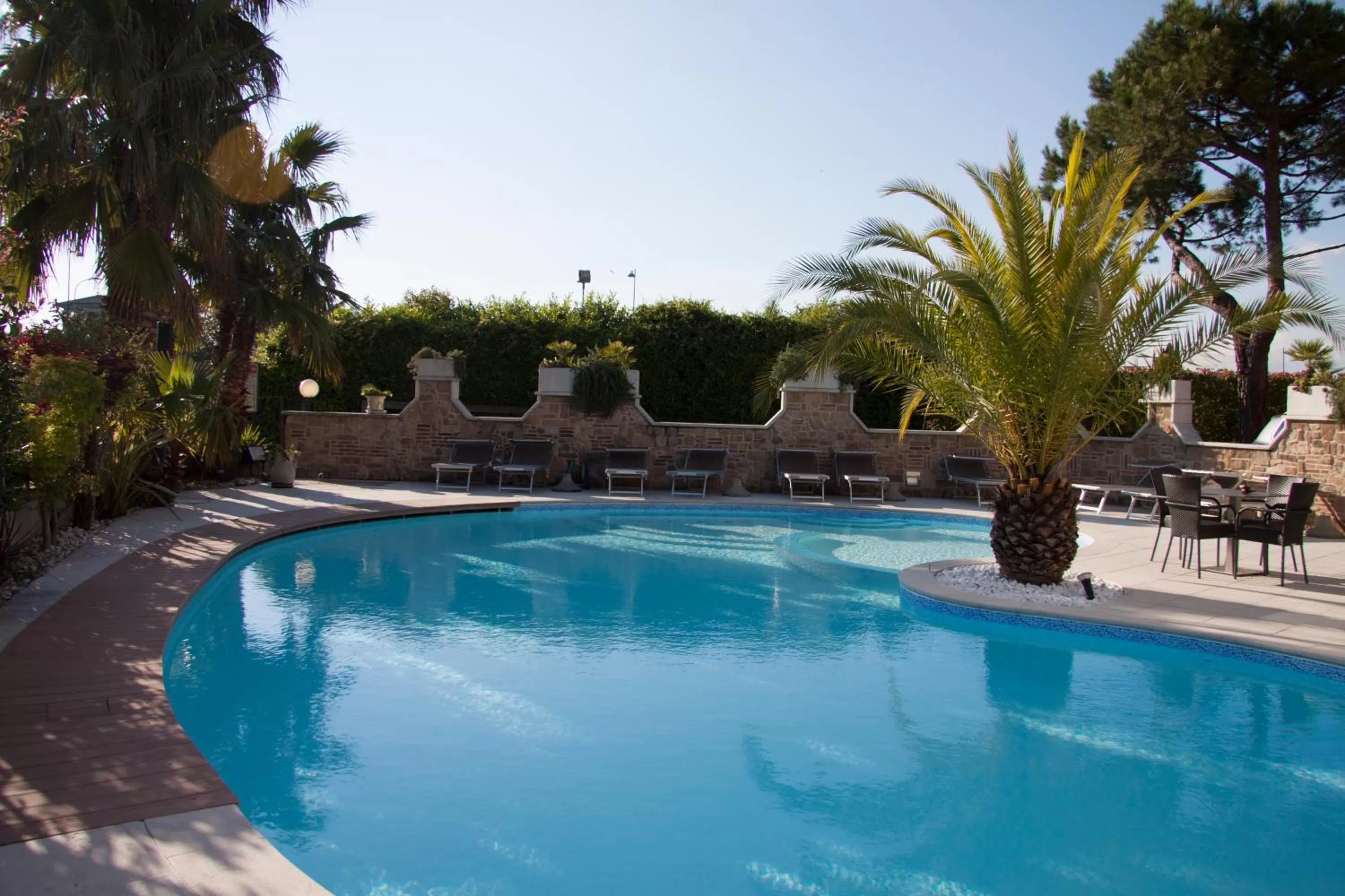 Swimming pool in Hotel Berta