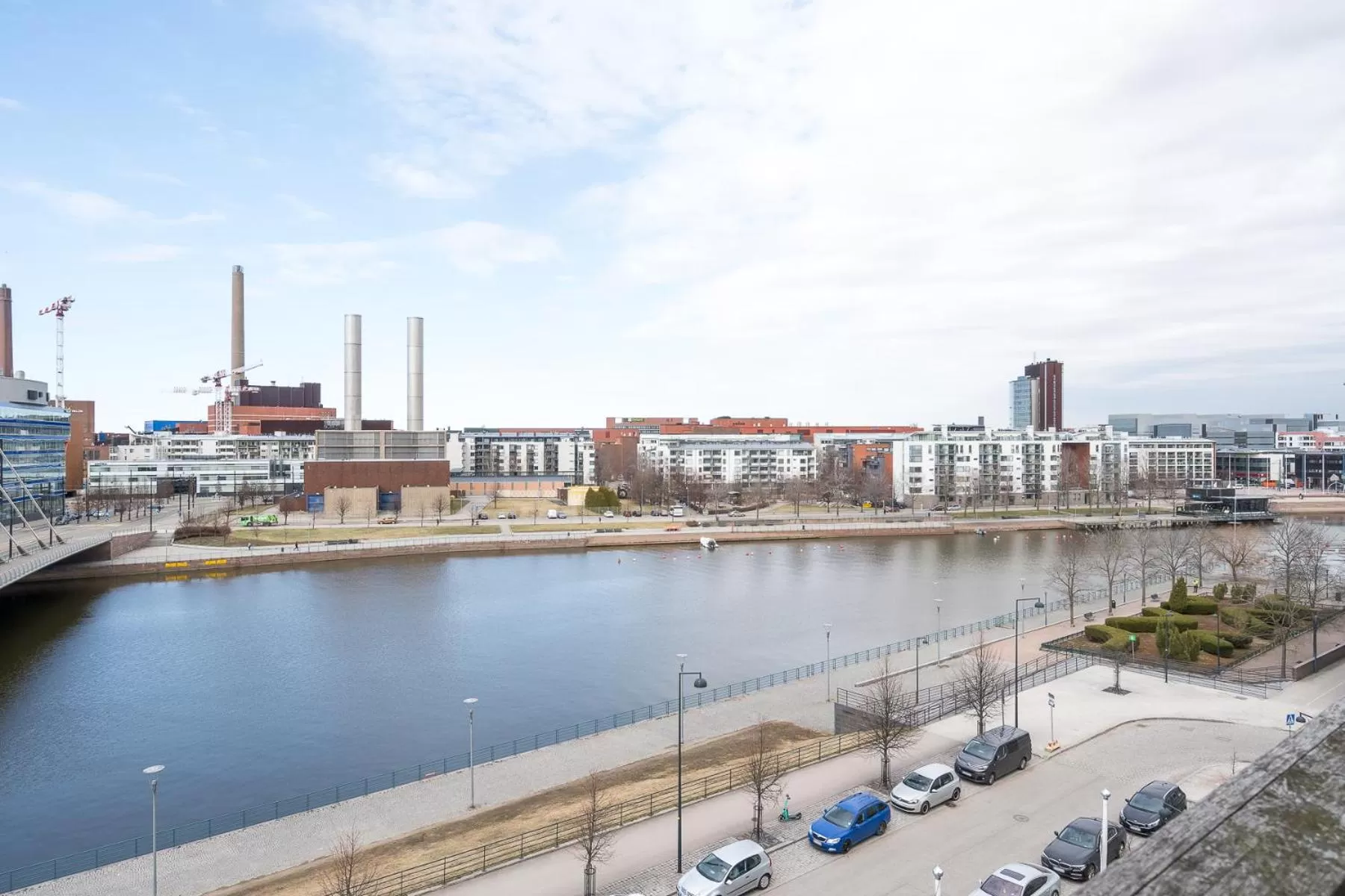 Sea view in Hiisi Hotel Helsinki Jätkäsaari