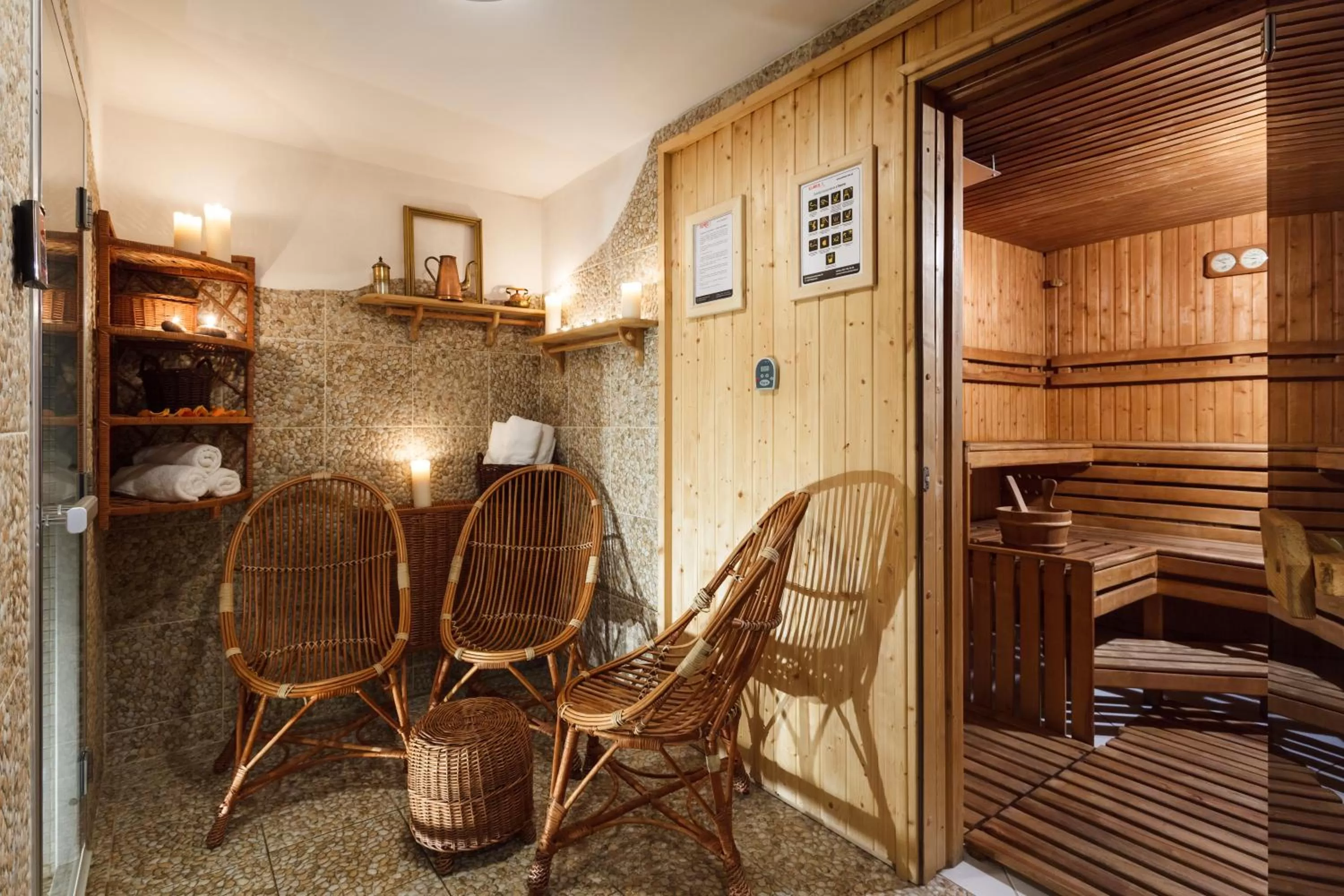 Sauna in Willa Pastel