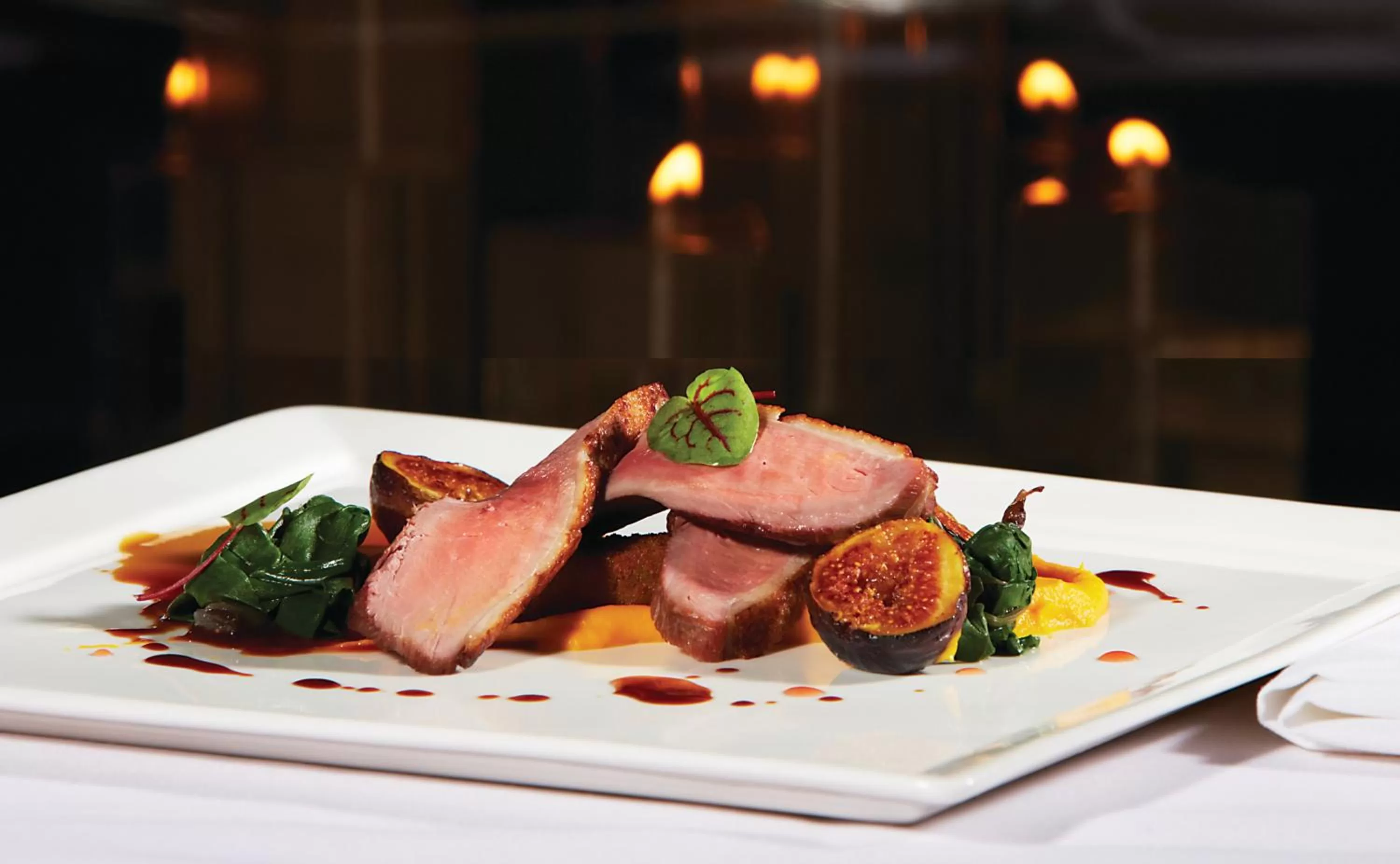 Dinner in The Pines Lodge, a RockResort, by Vail Resorts