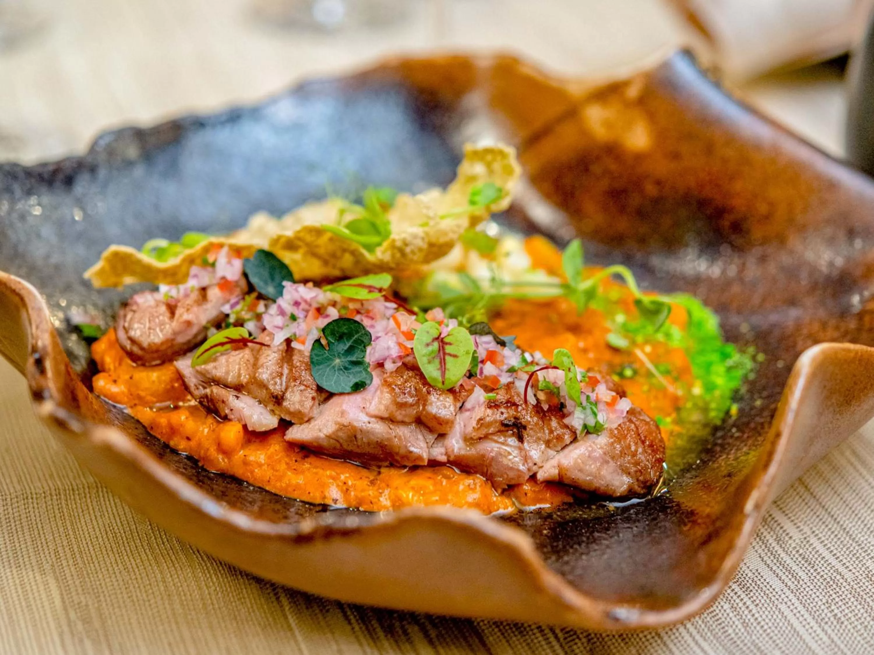 Food and drinks in Hotel Rothaus Luzern & Peruvian Culinary Art