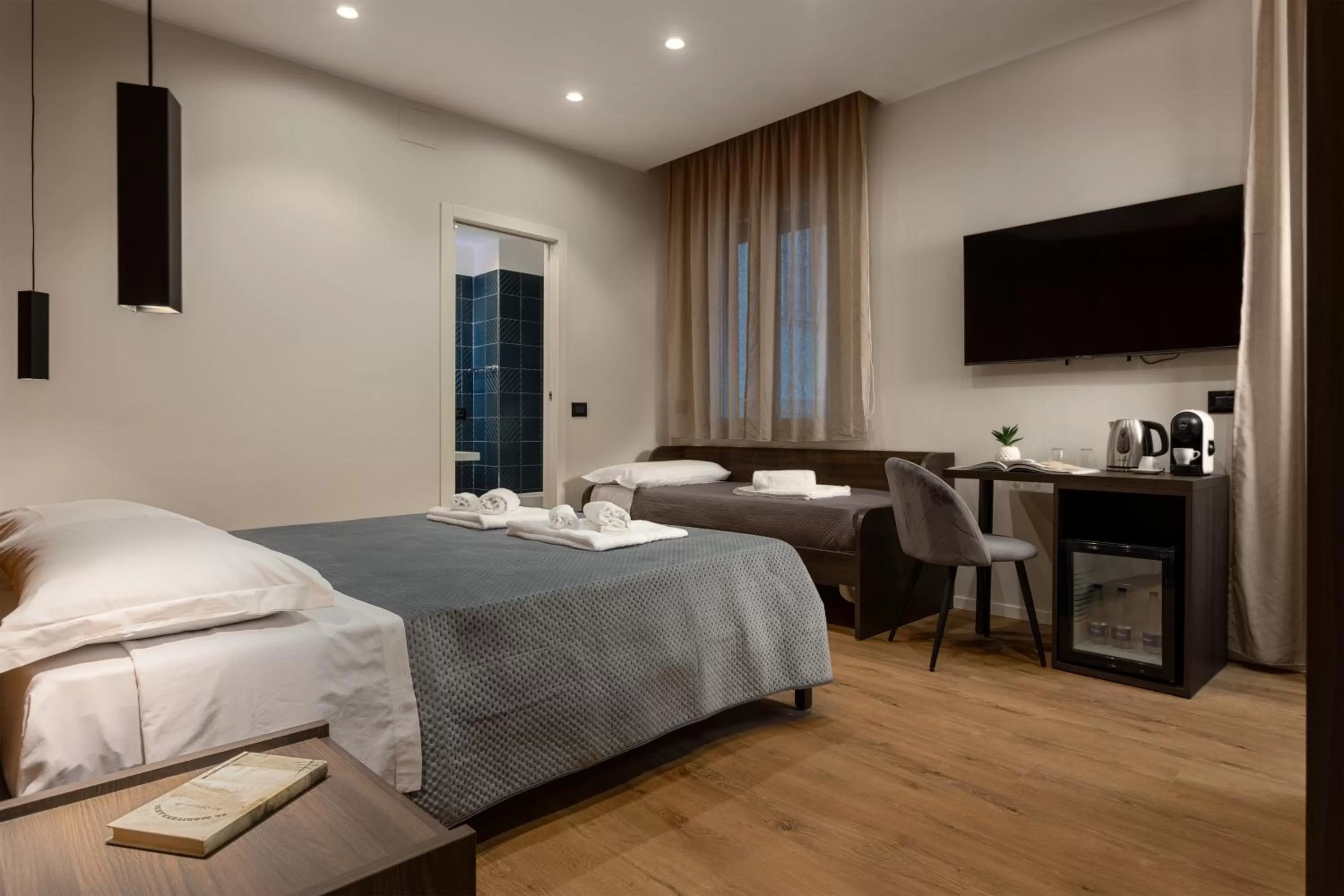 Bed in Quinto Stabile Rooms&Suite