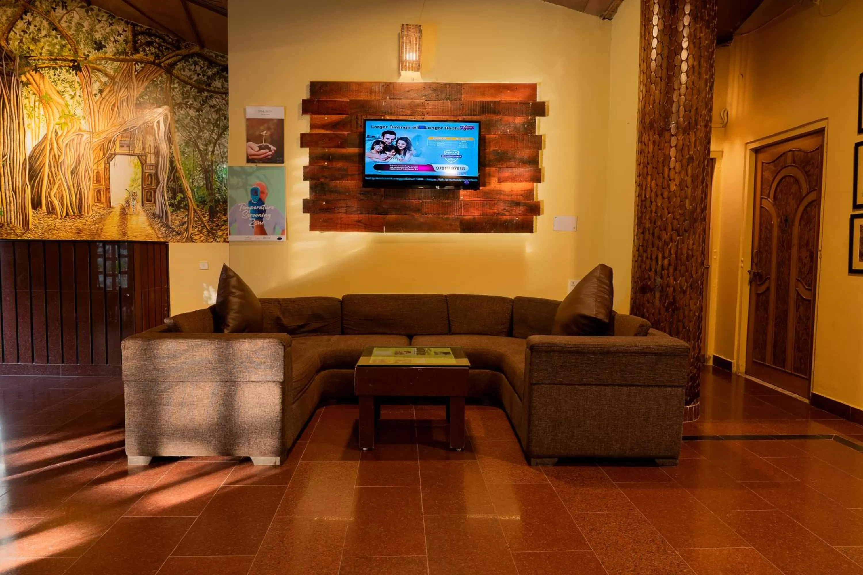 Lobby or reception in The Fern Ranthambore Forest Resort Rajasthan