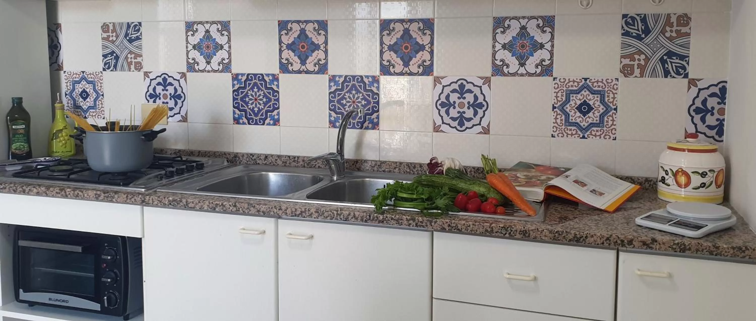 Kitchen or kitchenette in Casa Athena