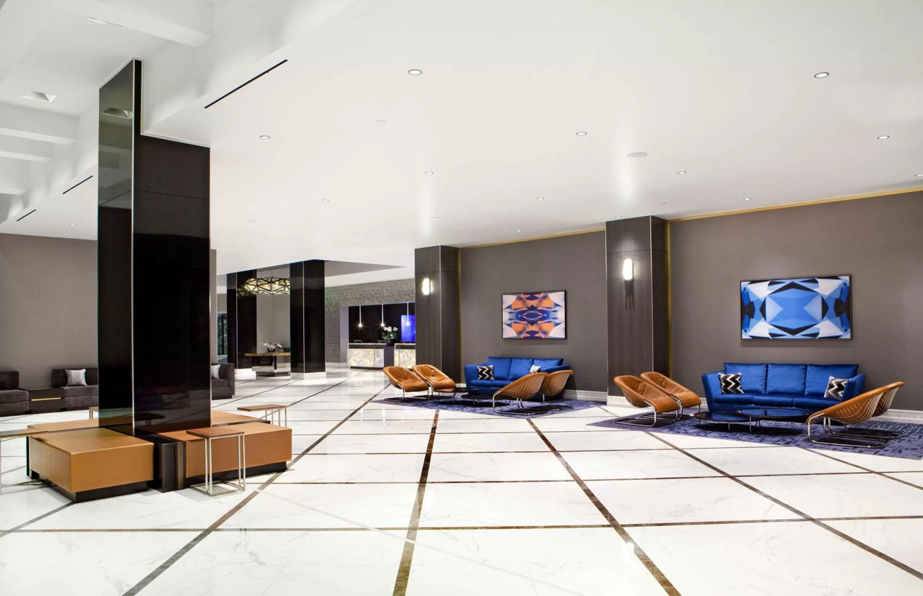 Lobby or reception in Hilton Miami Downtown