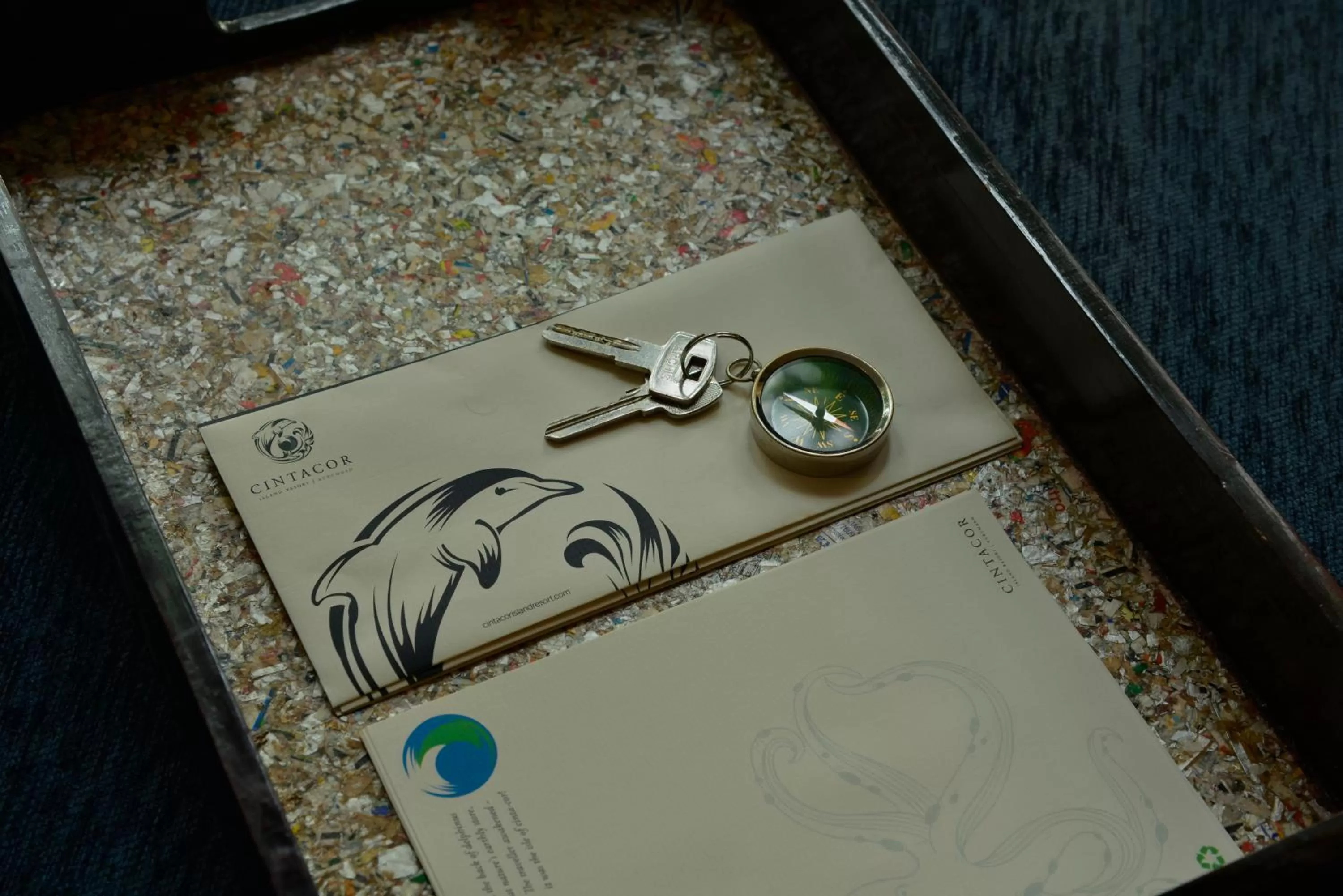 Decorative detail in Cintacor Island Resort