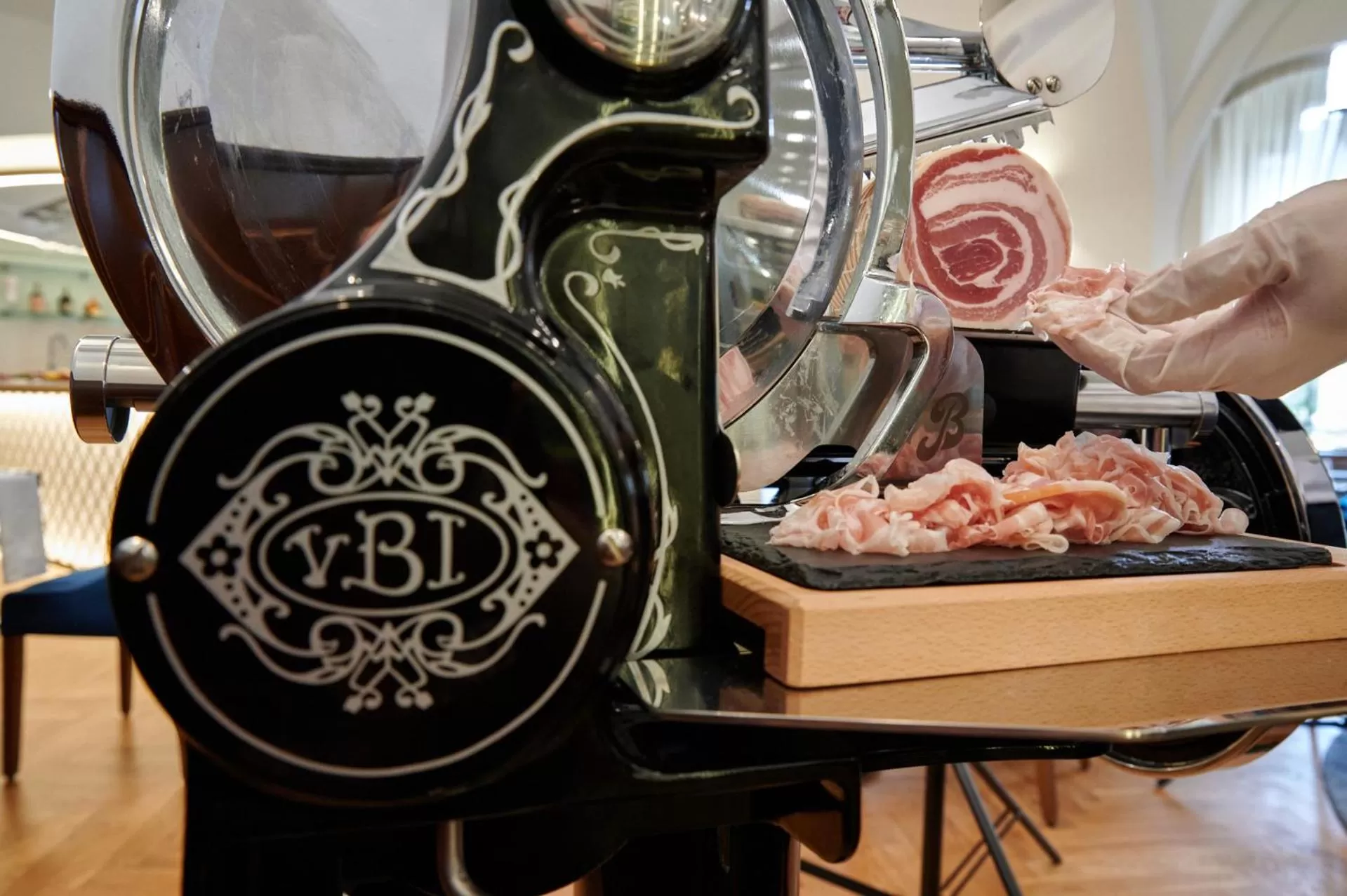 Food close-up in Hotel Štekl