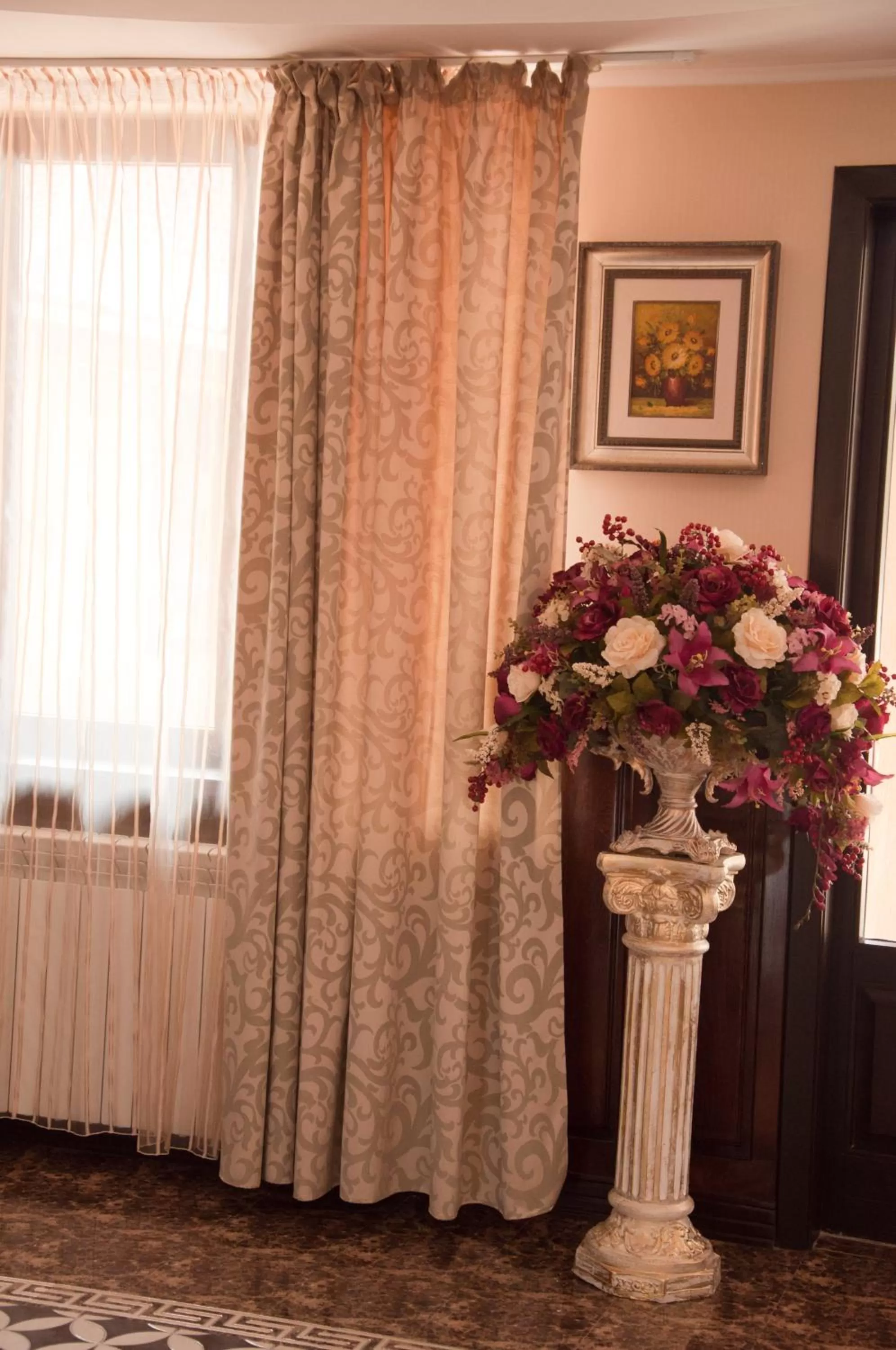 Decorative detail in Hotel Baden