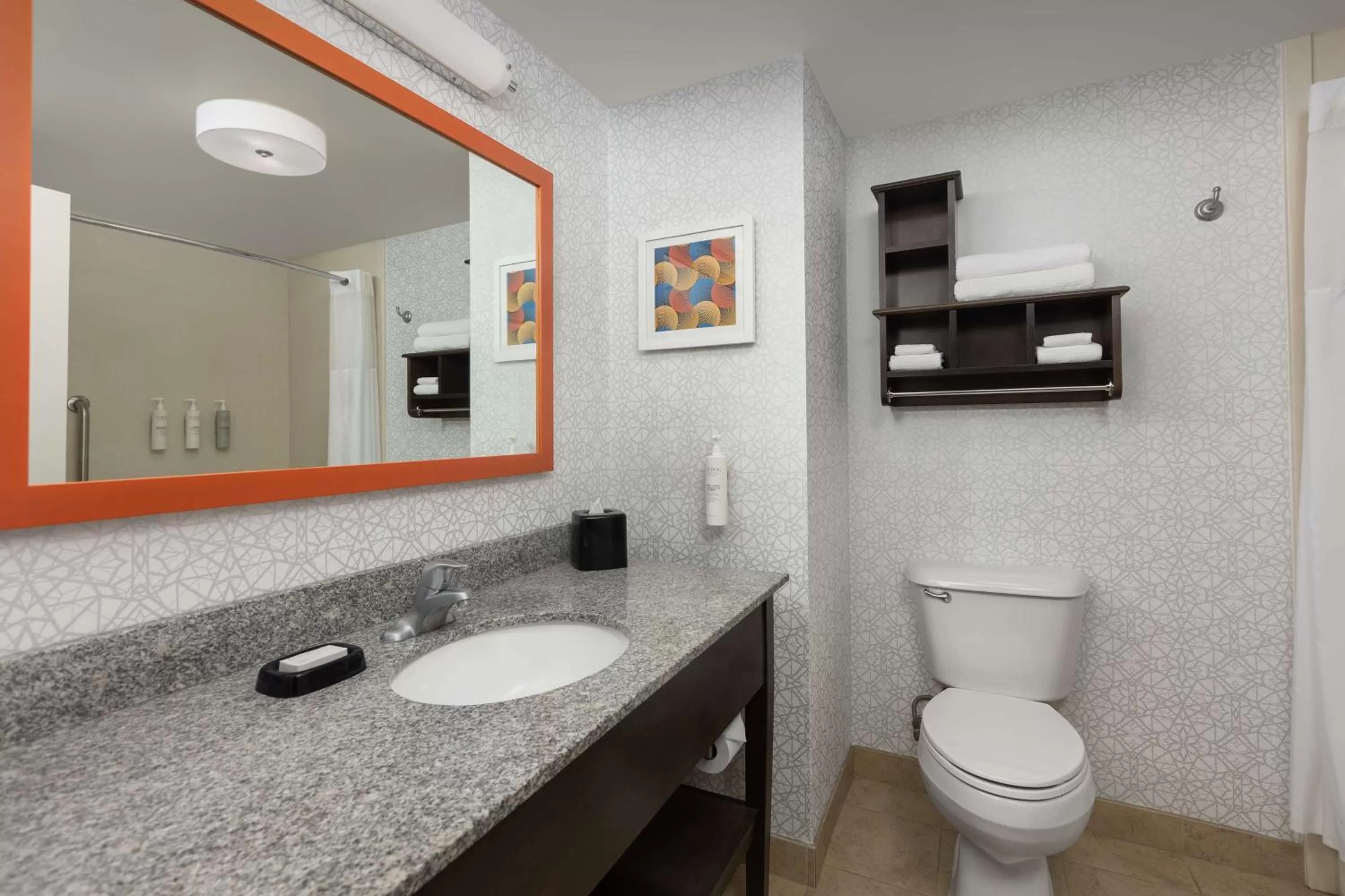 Bathroom in Hampton Inn Augusta