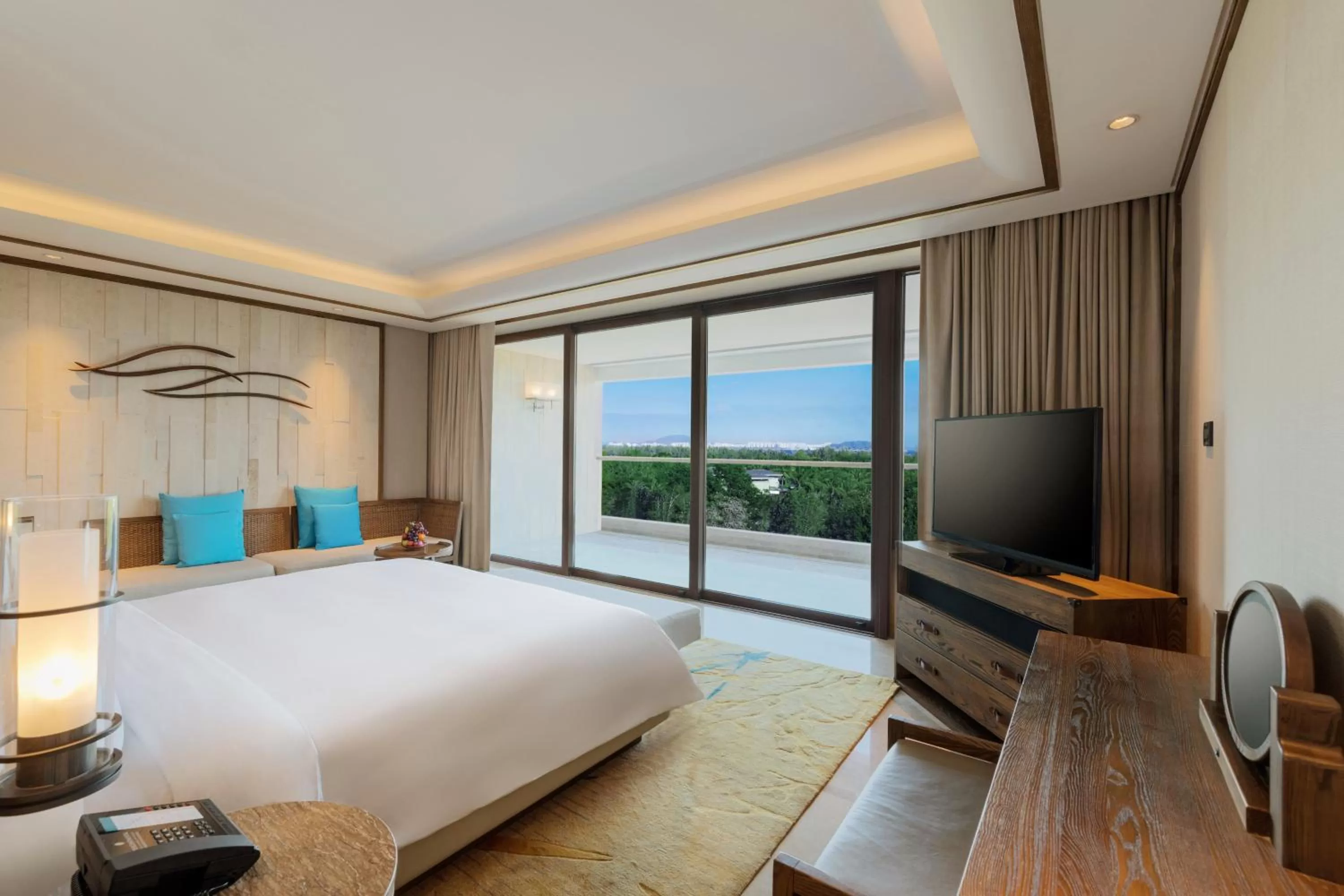Photo of the whole room, Bed in InterContinental Sanya Haitang Bay Resort by IHG