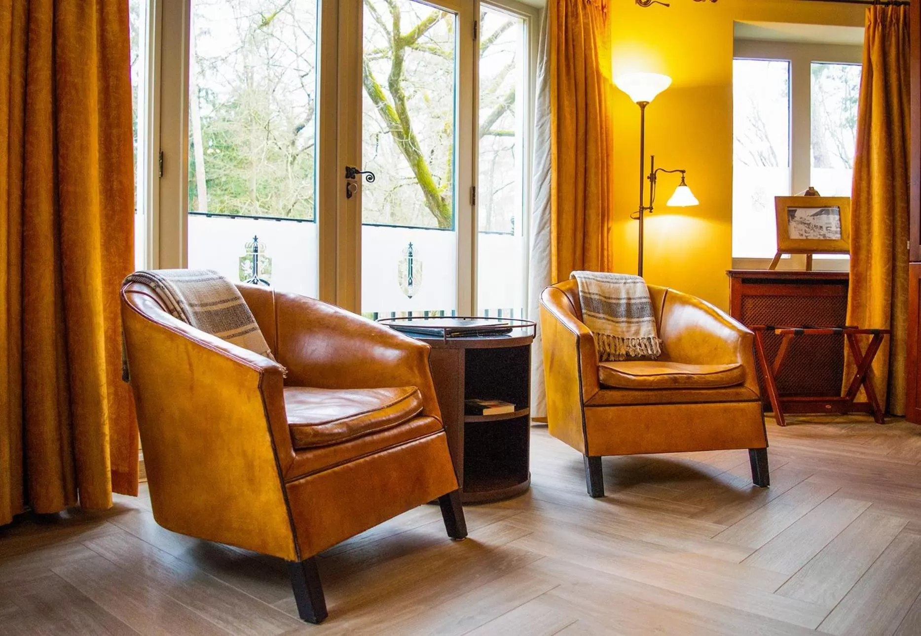 Seating area in Parkhotel Mastbosch Breda