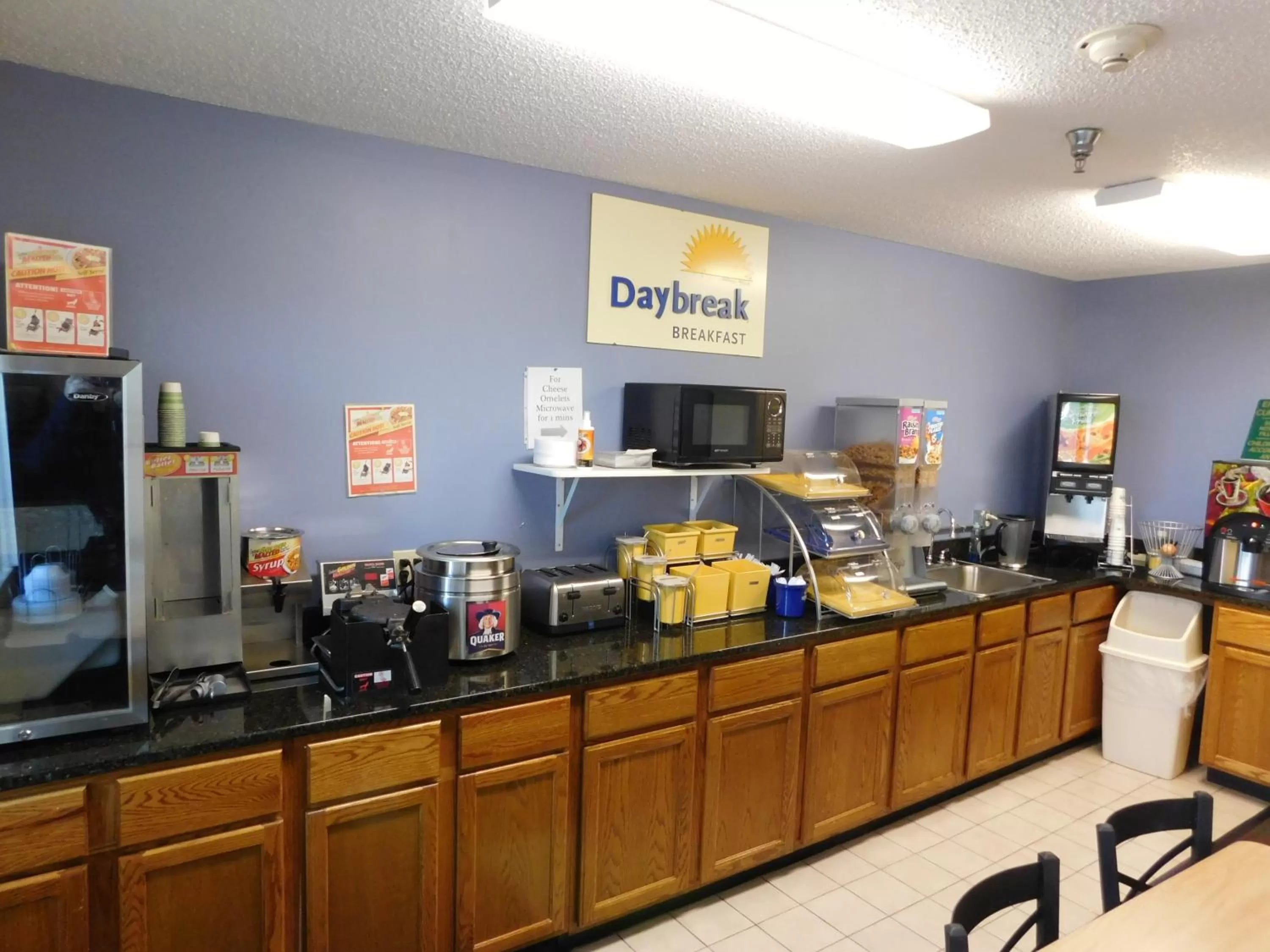 Continental breakfast in Days Inn by Wyndham Lexington NE