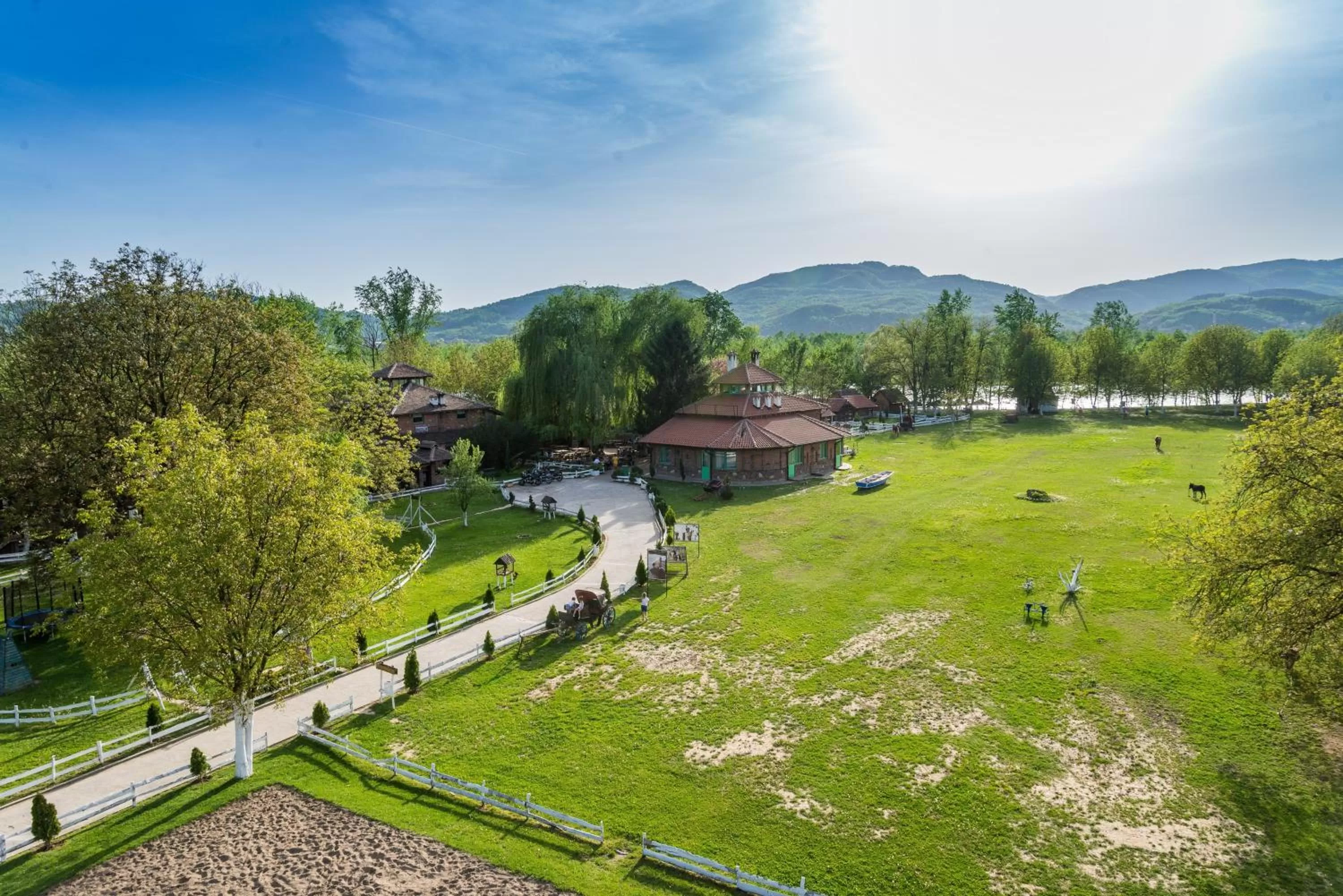 Facade/entrance in B&B Etno Village Sunčana Reka