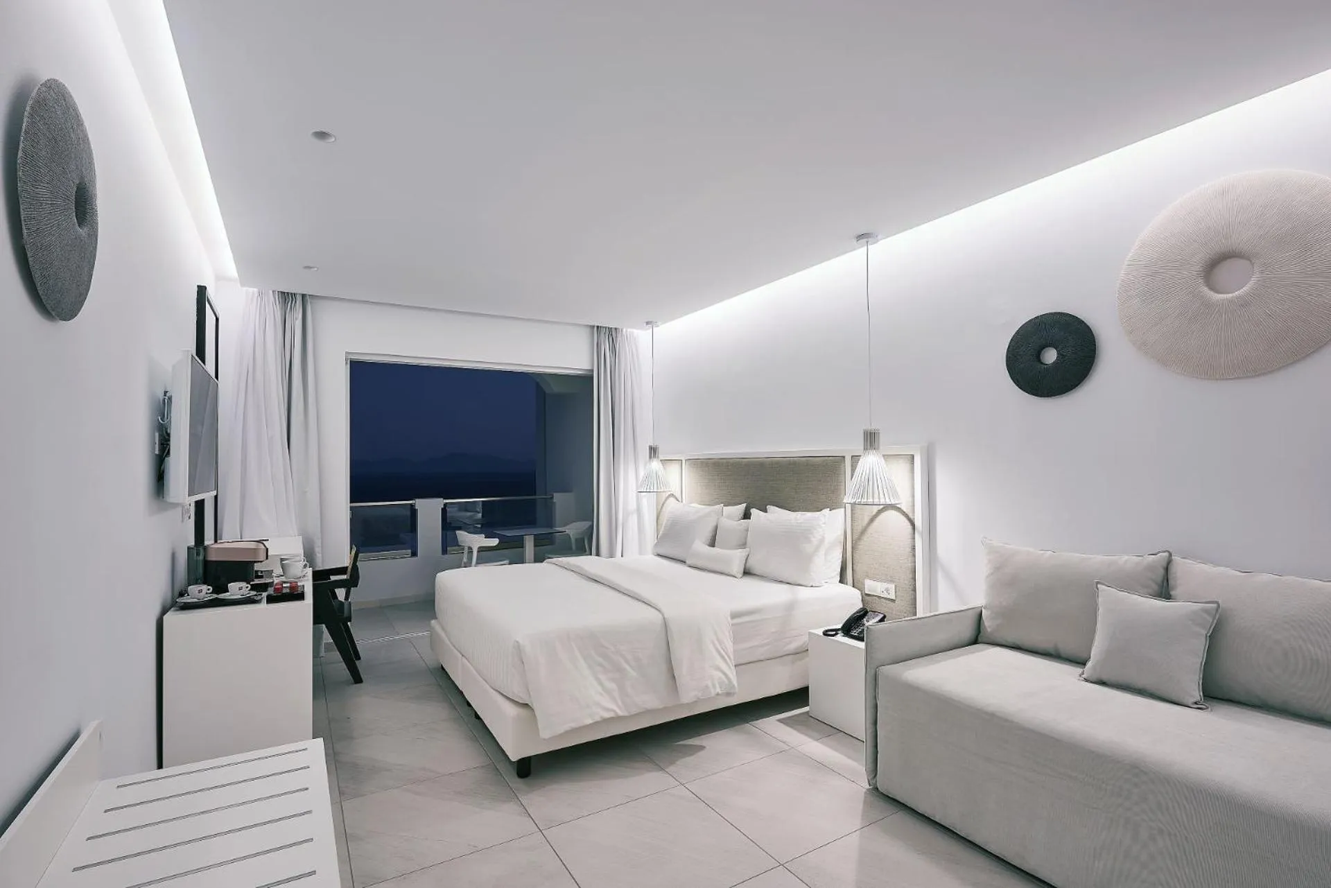 Photo of the whole room, Bed in Dimitra Beach Hotel & Suites