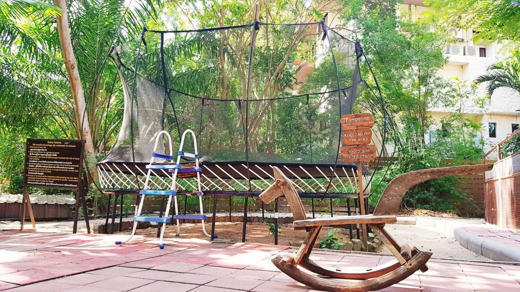 Garden in Birds and Bees Resort