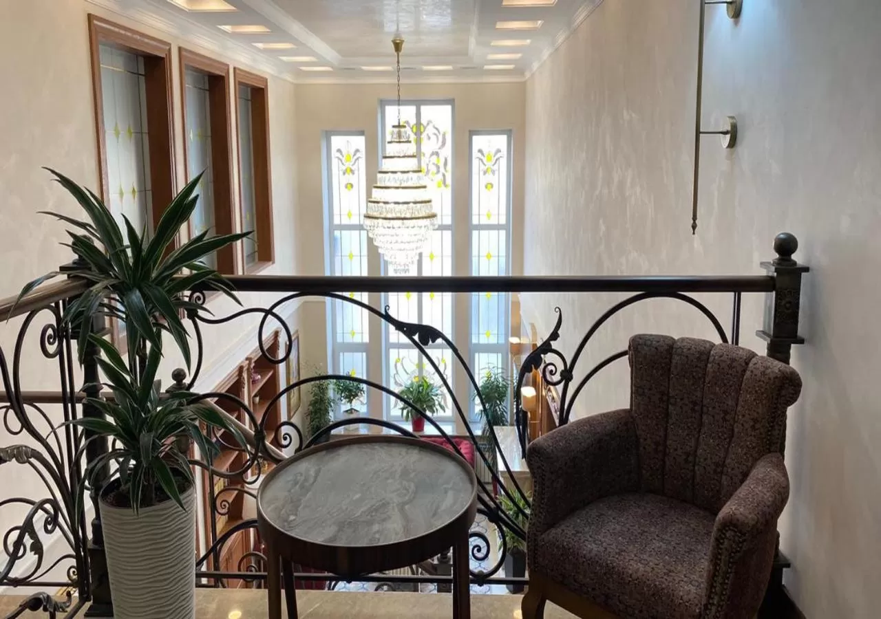 Seating area in Boutique Hotel Kaspi