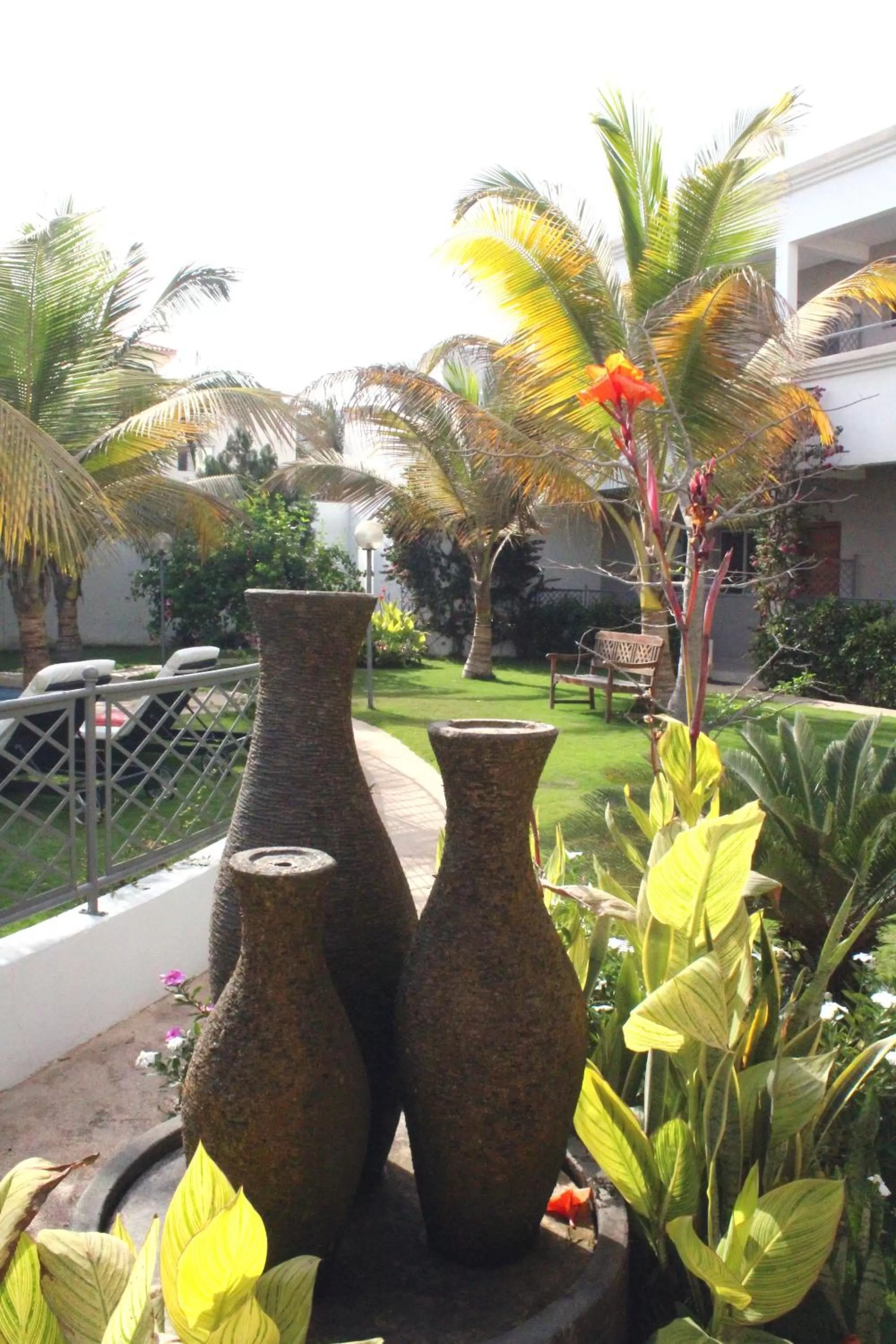 Garden in La Résidence