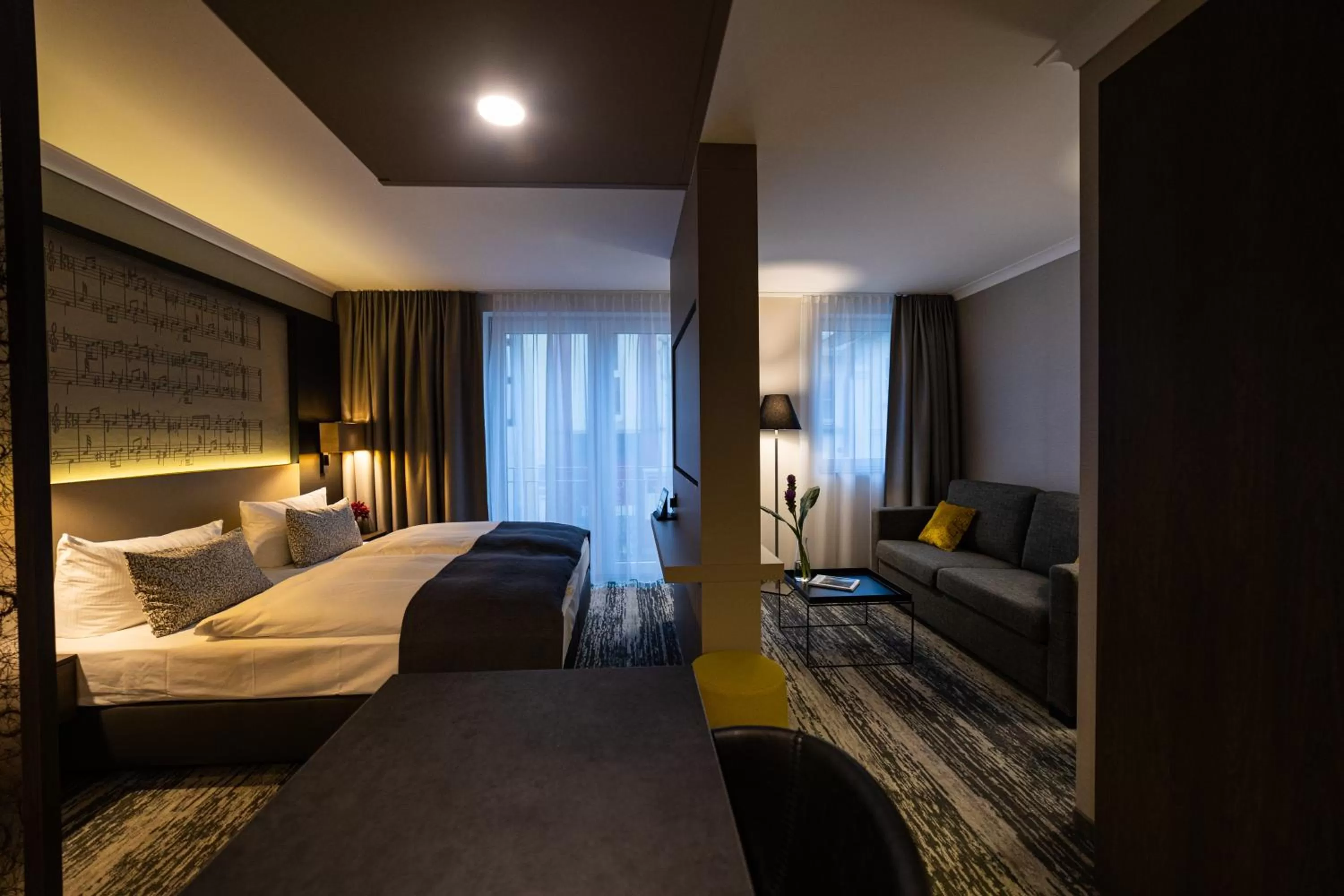 Photo of the whole room, Bed in Kranz Parkhotel