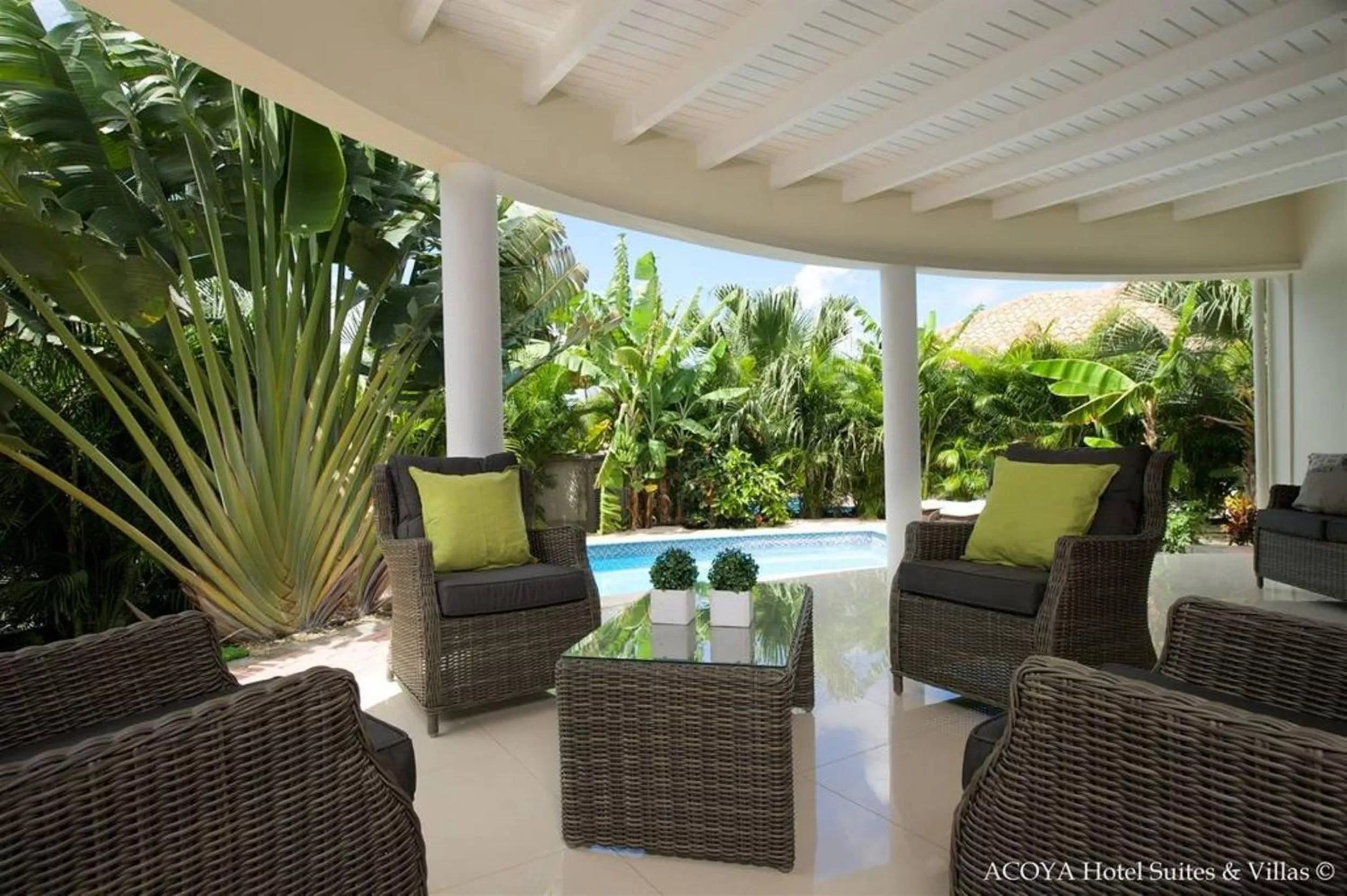 Patio in Acoya Curacao Resort, Villas & Spa