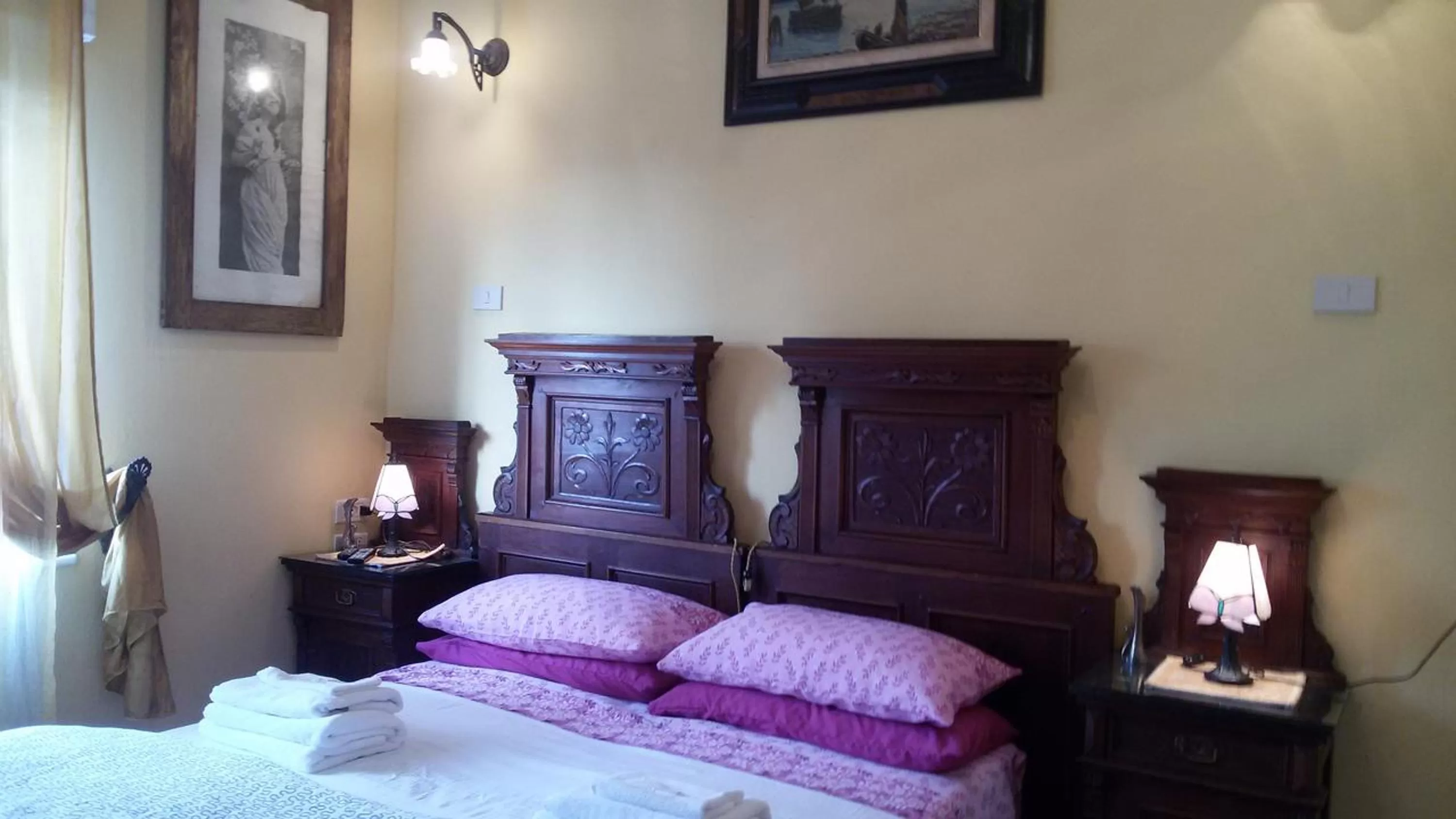 Bed in Villa Fiorita