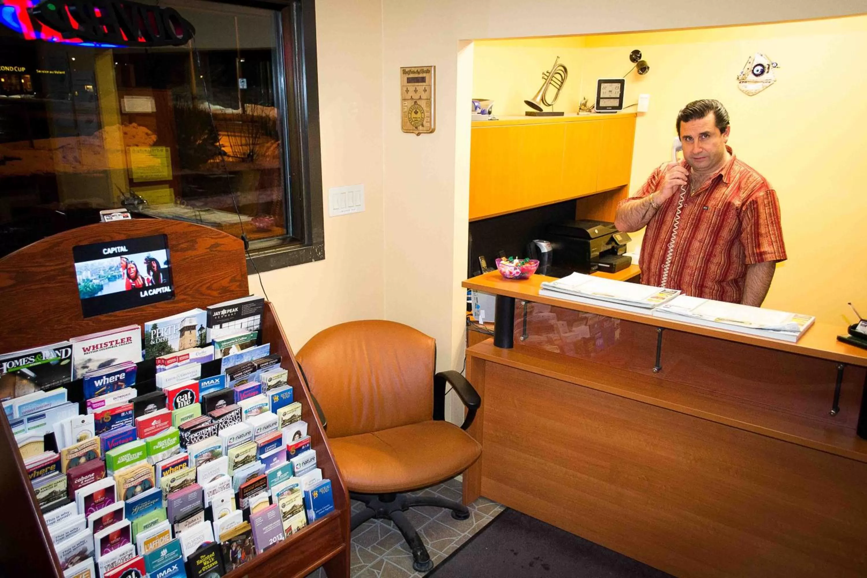 Lobby or reception in Motel Ritz