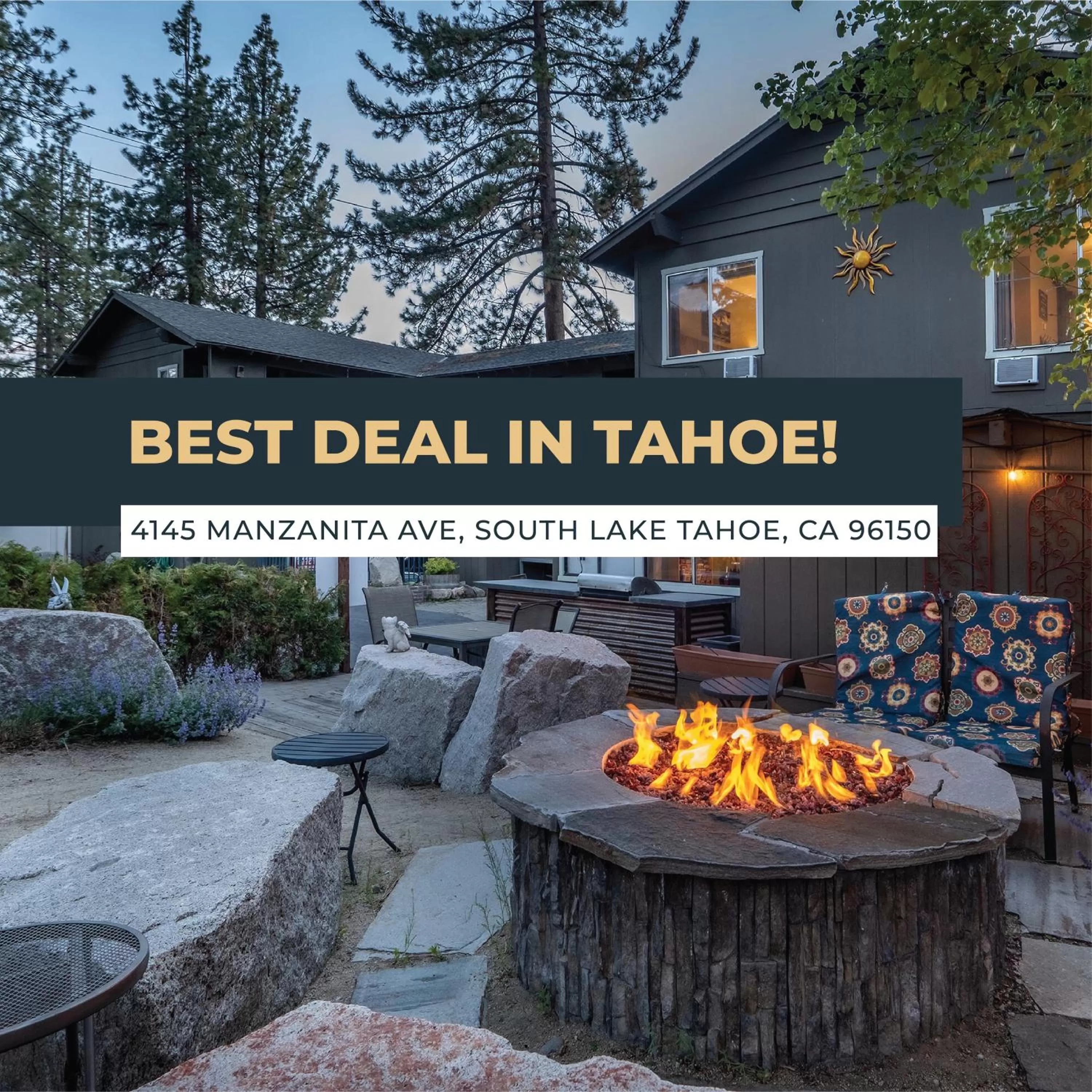 Text overlay in Resthaven Tahoe