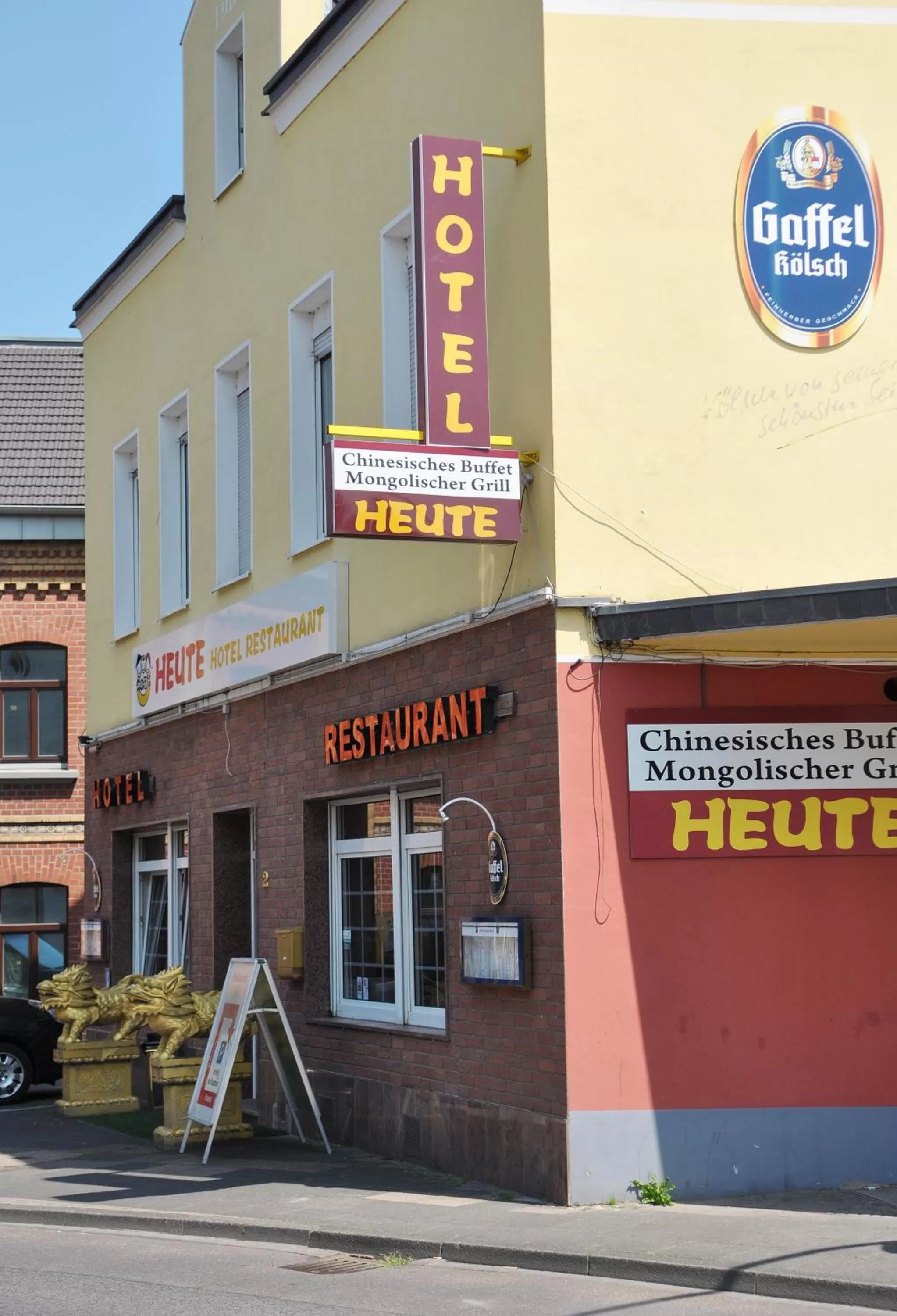 Property building in Hotel-Restaurant Heute
