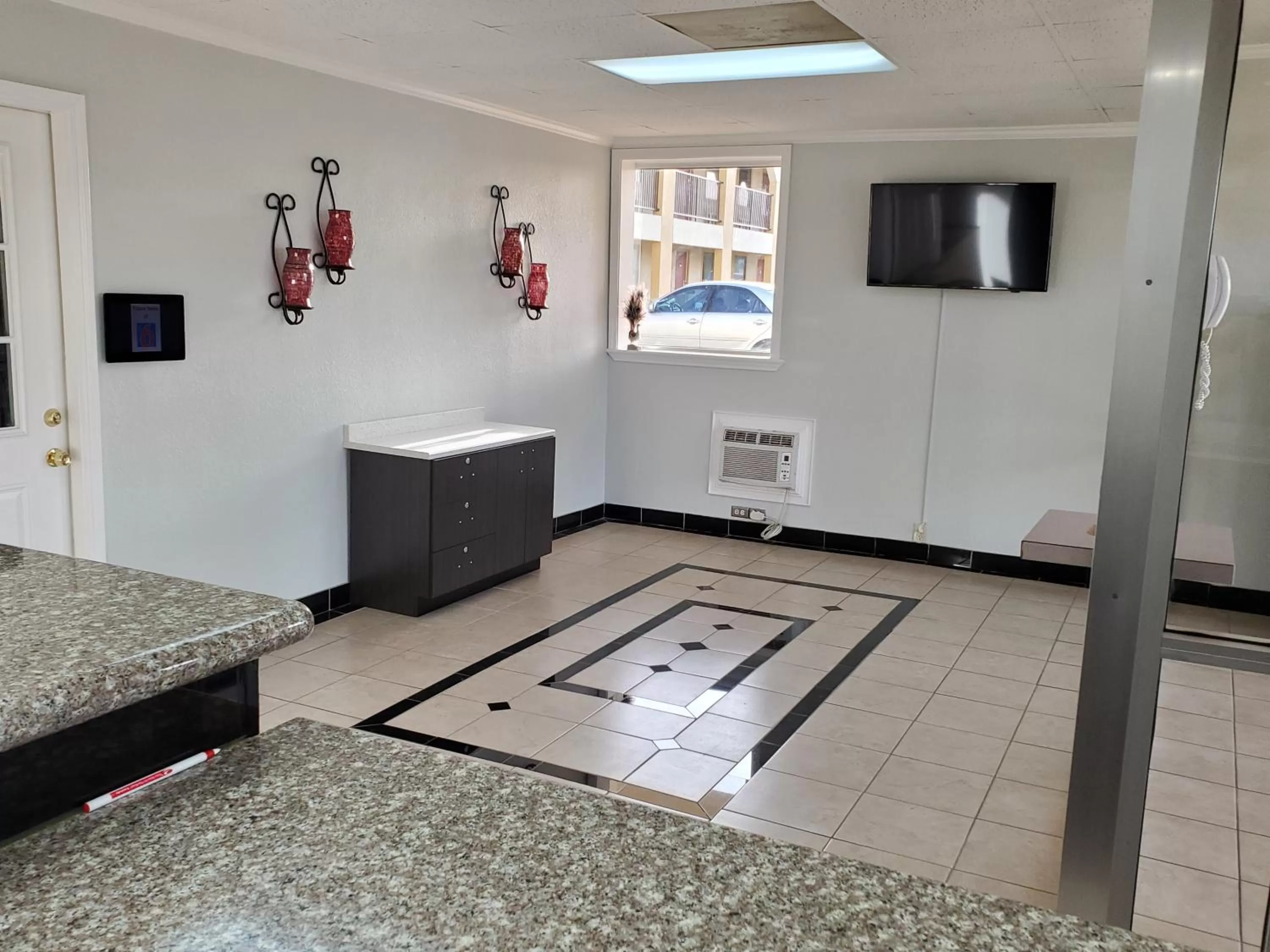 Lobby or reception in Motel 6 Shamrock TX