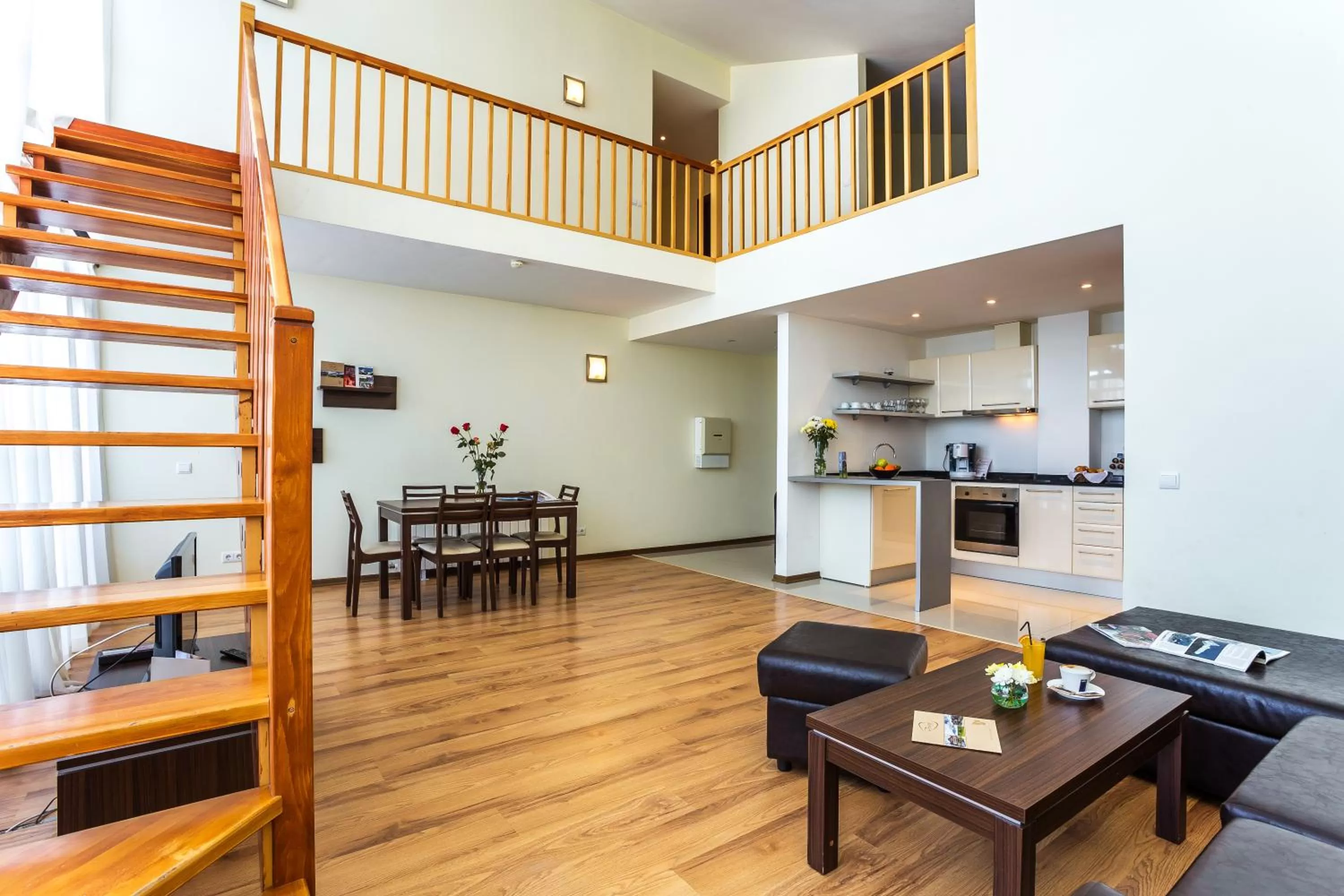 Kitchen or kitchenette in Terra Hotel