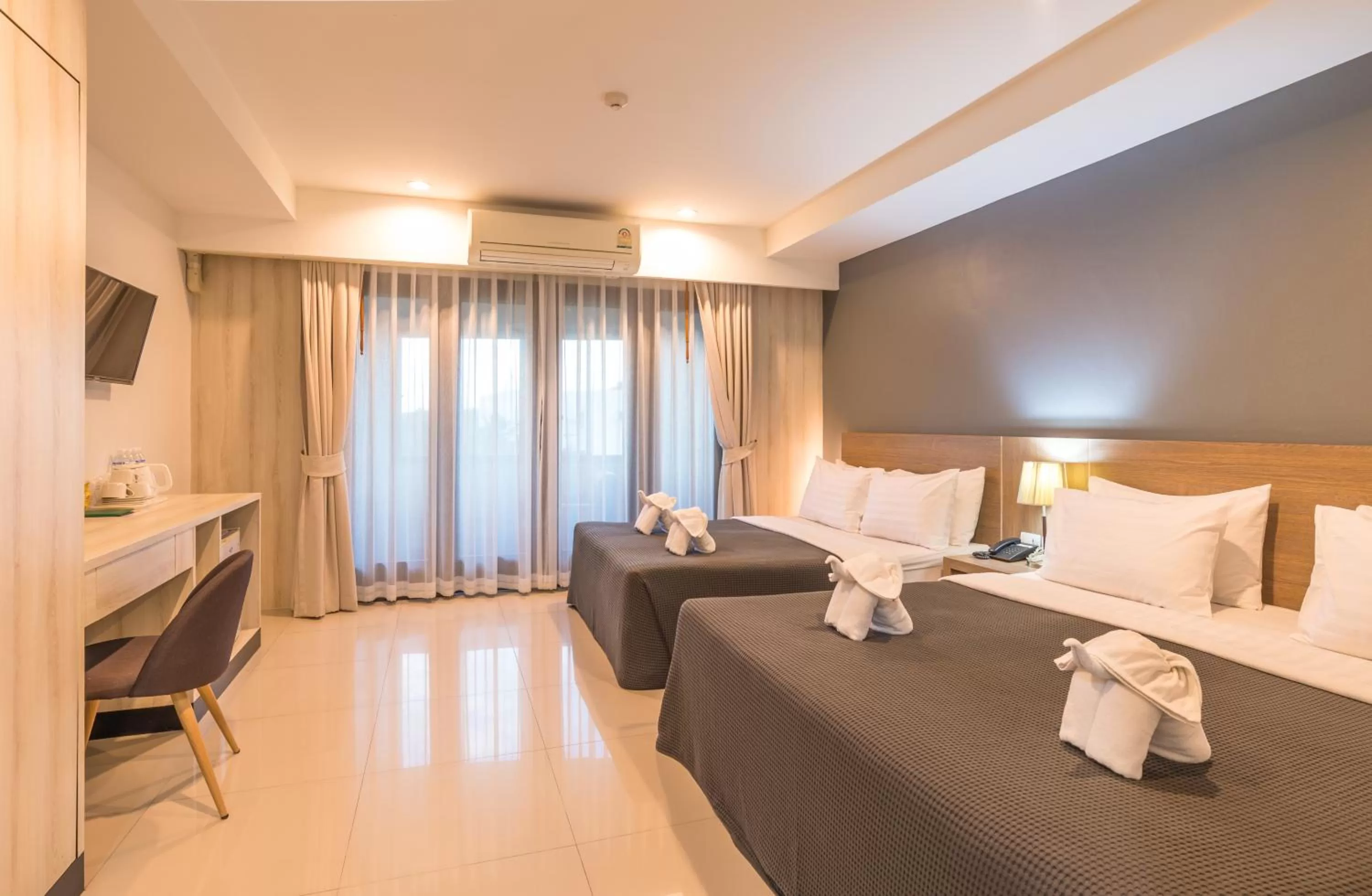 Bed in Lada Krabi Residence Hotel - SHA Plus