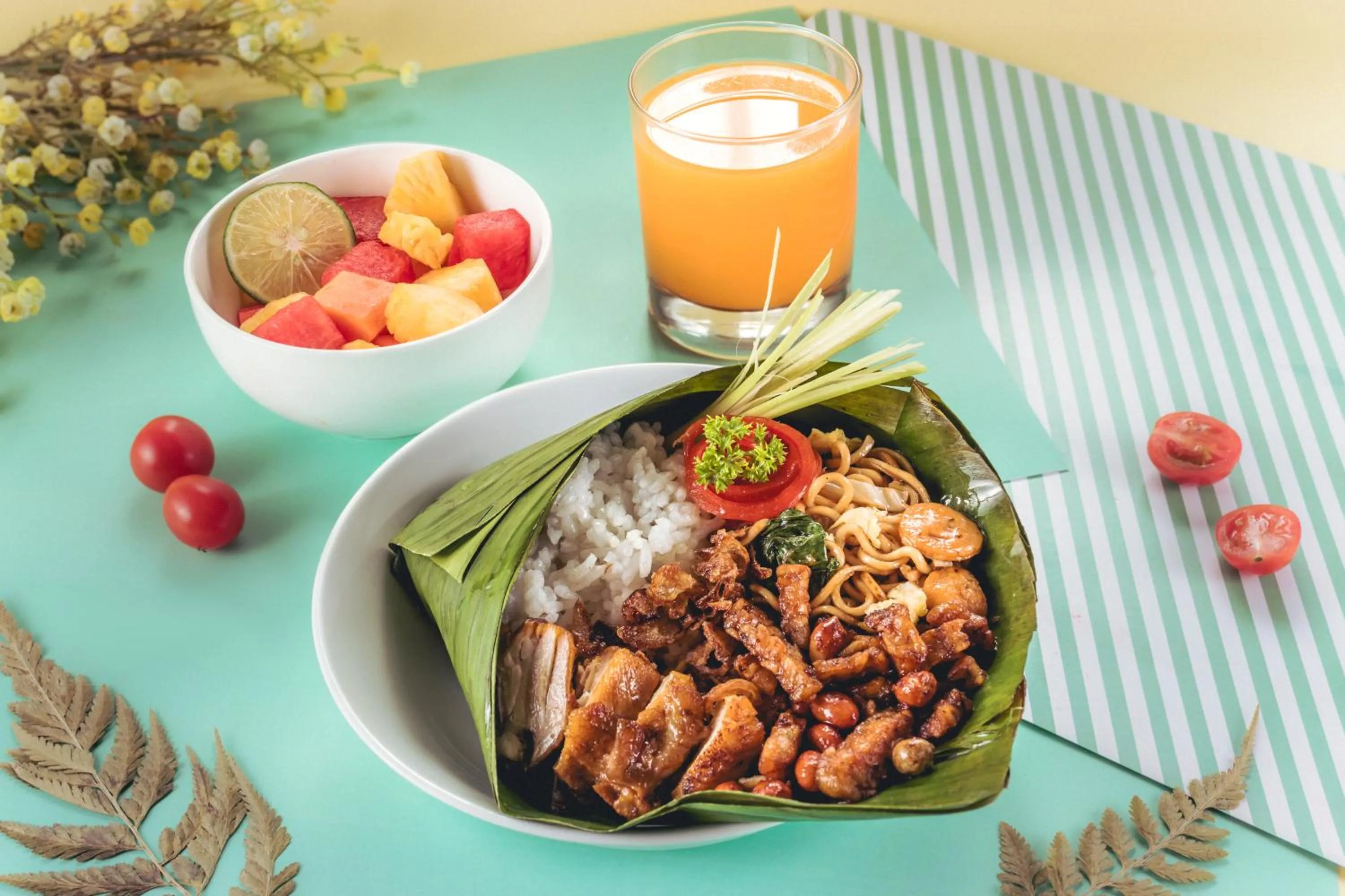 Breakfast in POP! Hotel Sangaji Yogyakarta