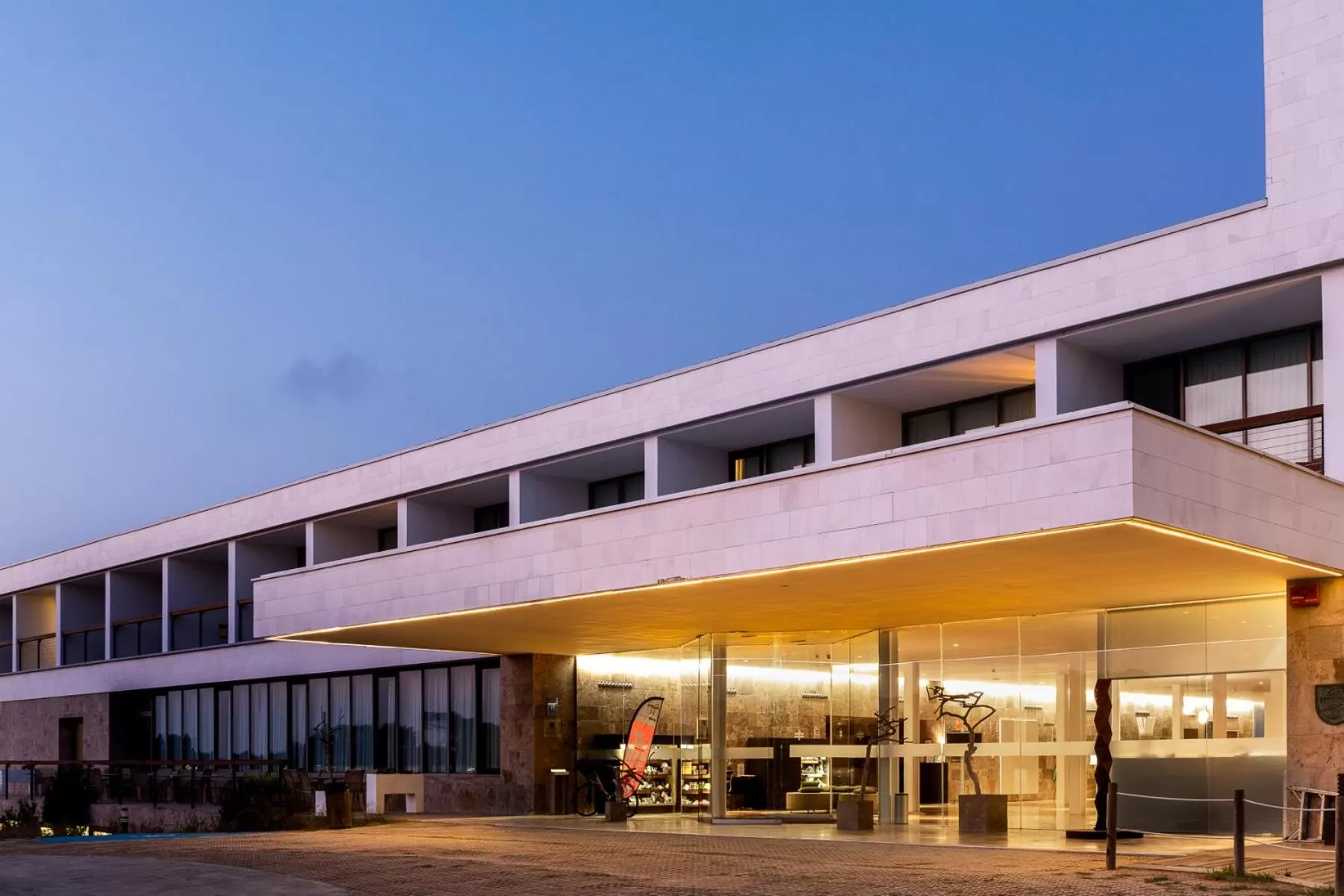 Facade/entrance in Parador de El Saler