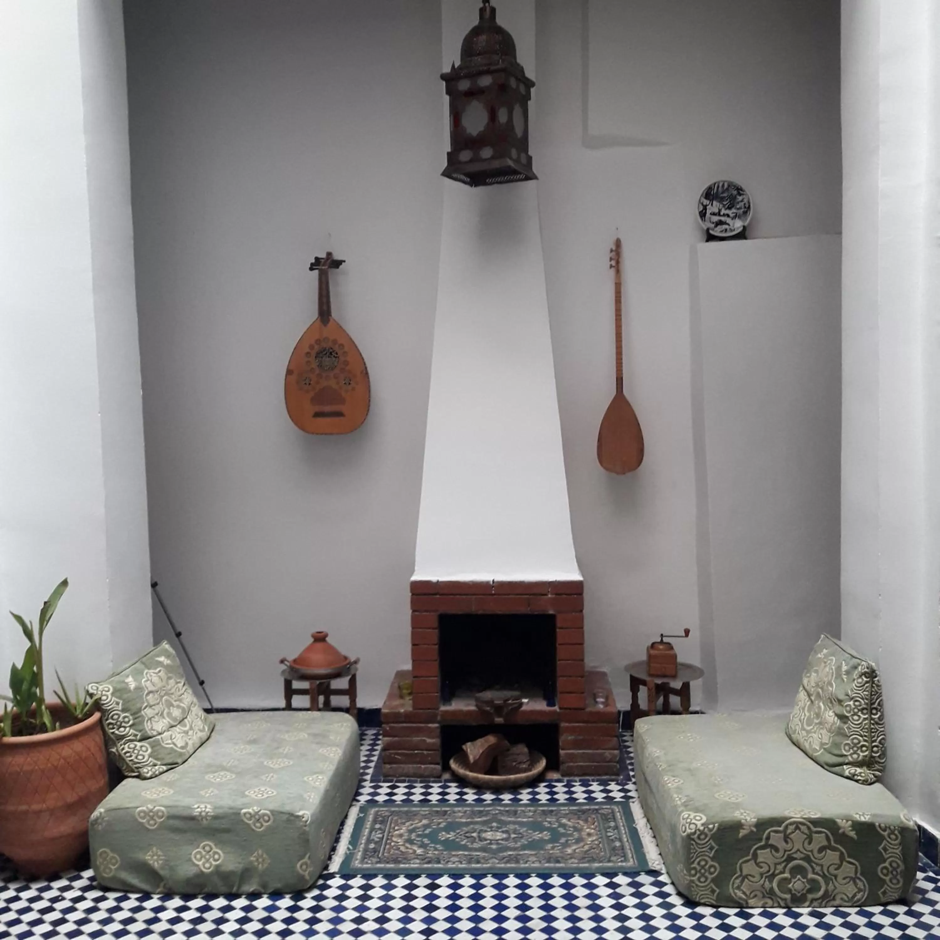 Lobby or reception, Seating Area in Fez Dar
