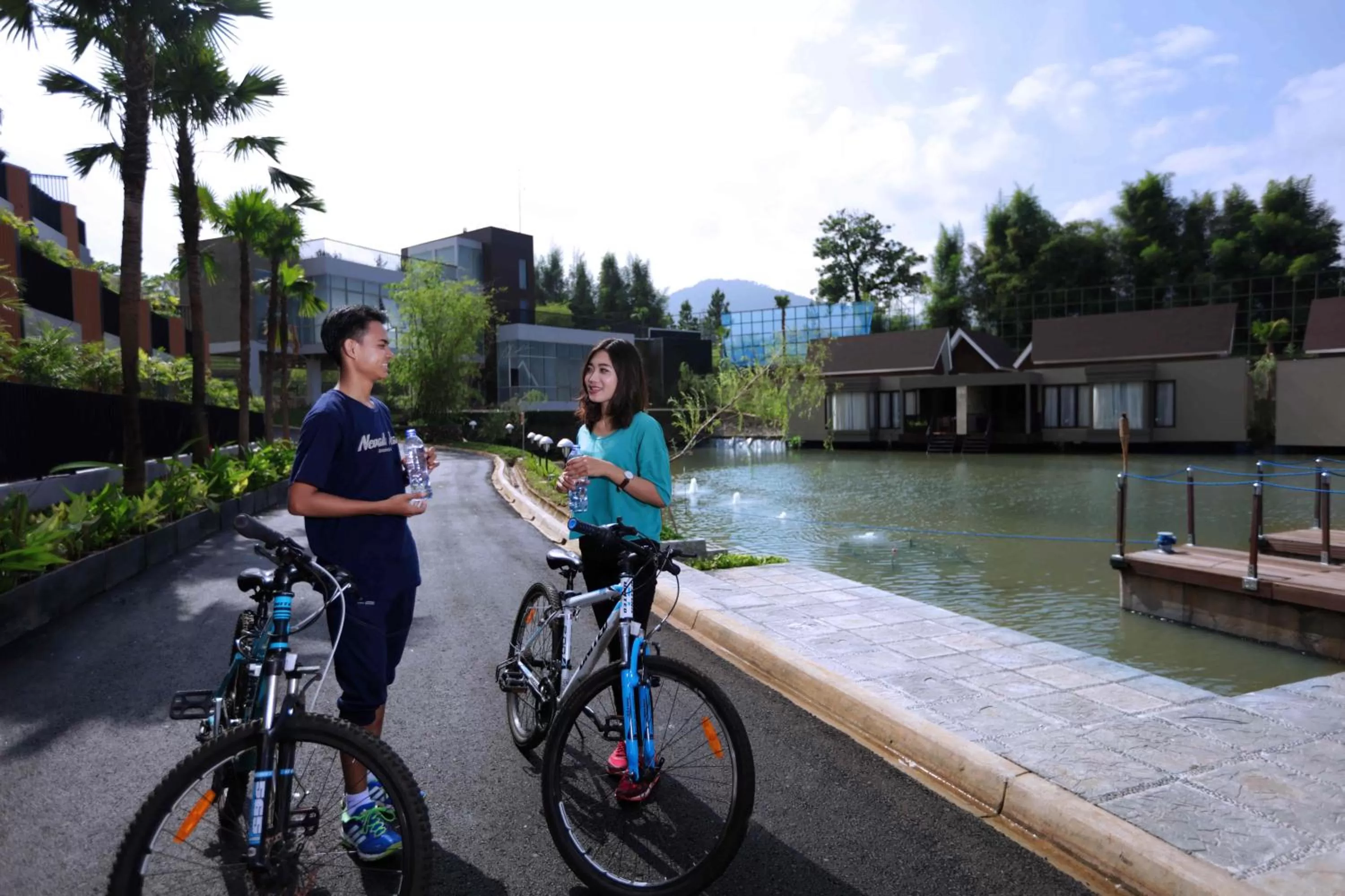 Cycling in Aston Sentul Lake Resort & Conference Center