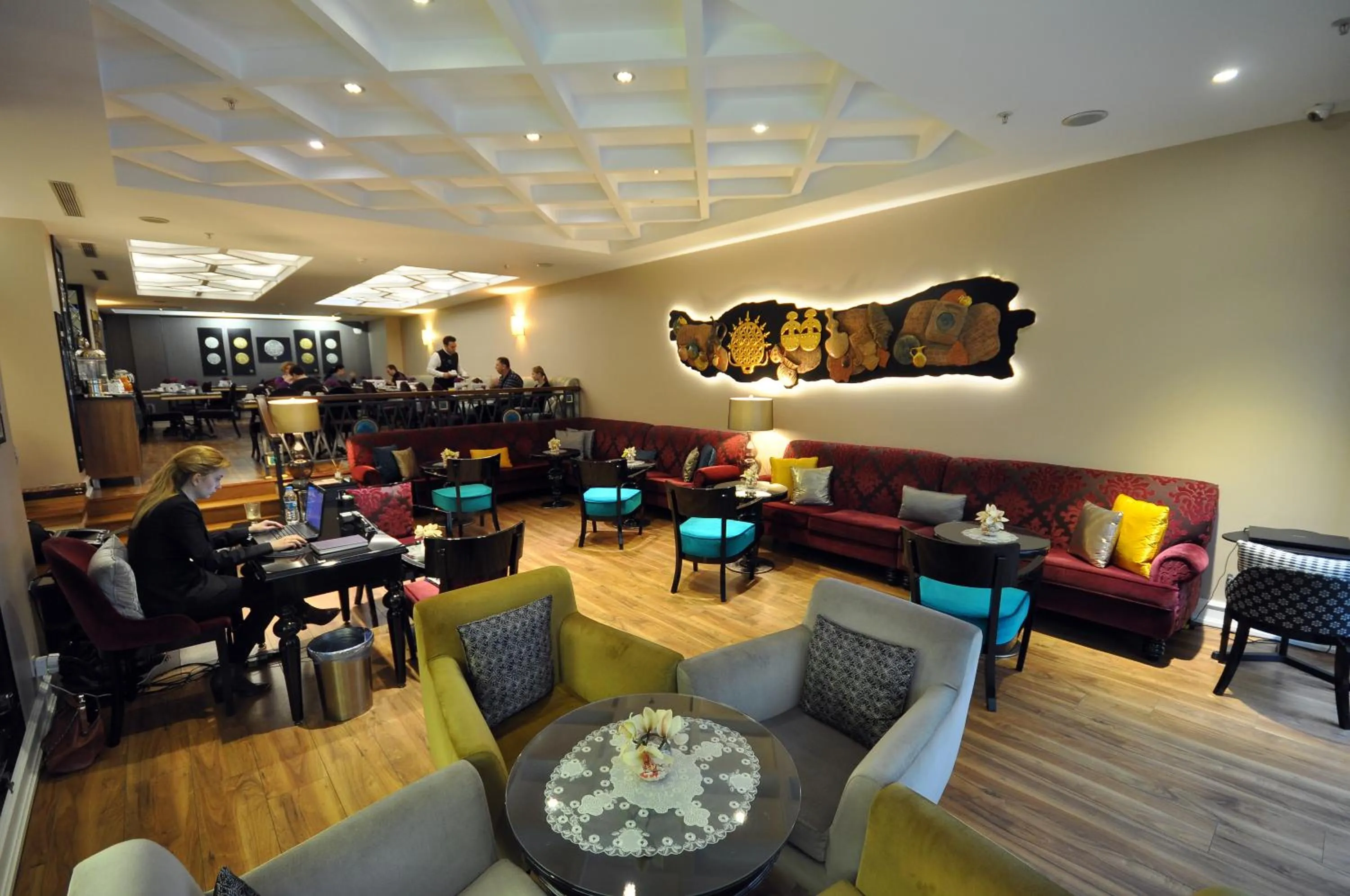 Lounge or bar in Neorion Hotel - Special Class