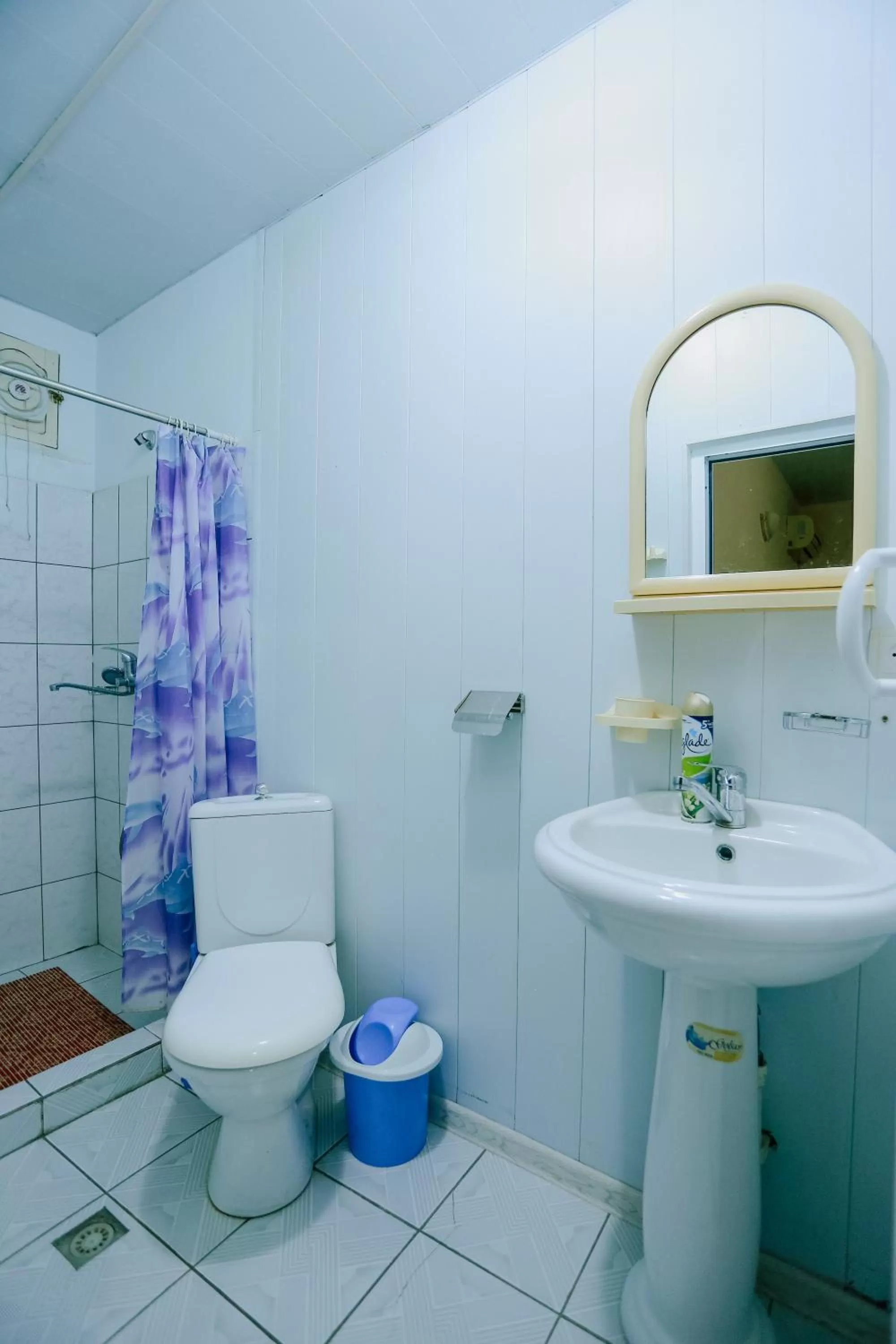 Bathroom in Bukhara house hotel